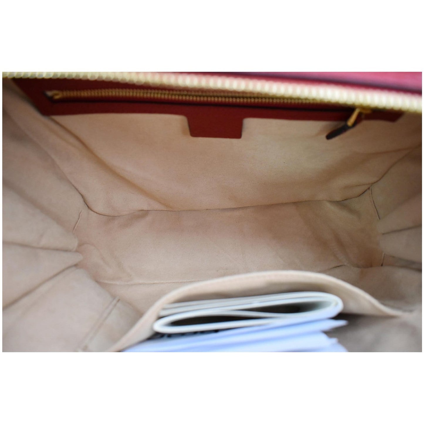 GUCCI Ophidia Flora Web Small Top Handle Shoulder Bag Red 550622