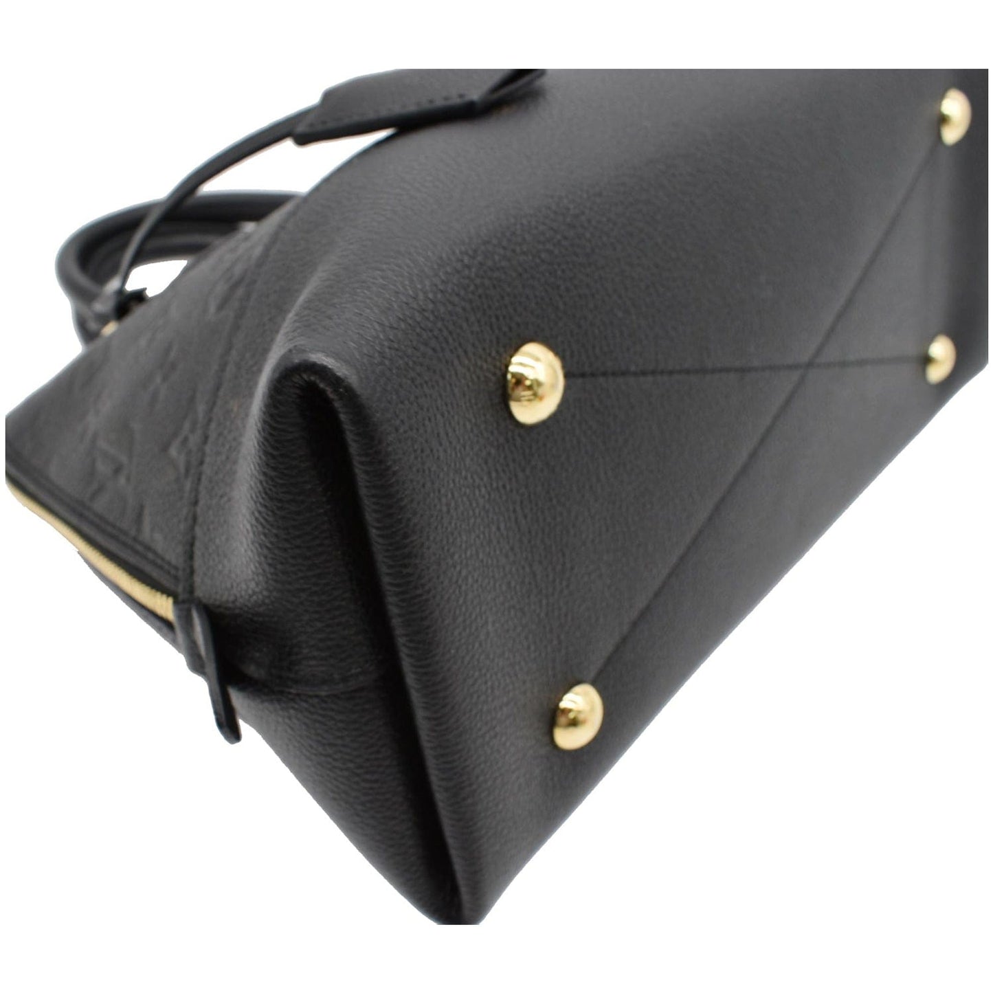LOUIS VUITTON Neo Alma PM Monogram Empreinte Shoulder Bag Black