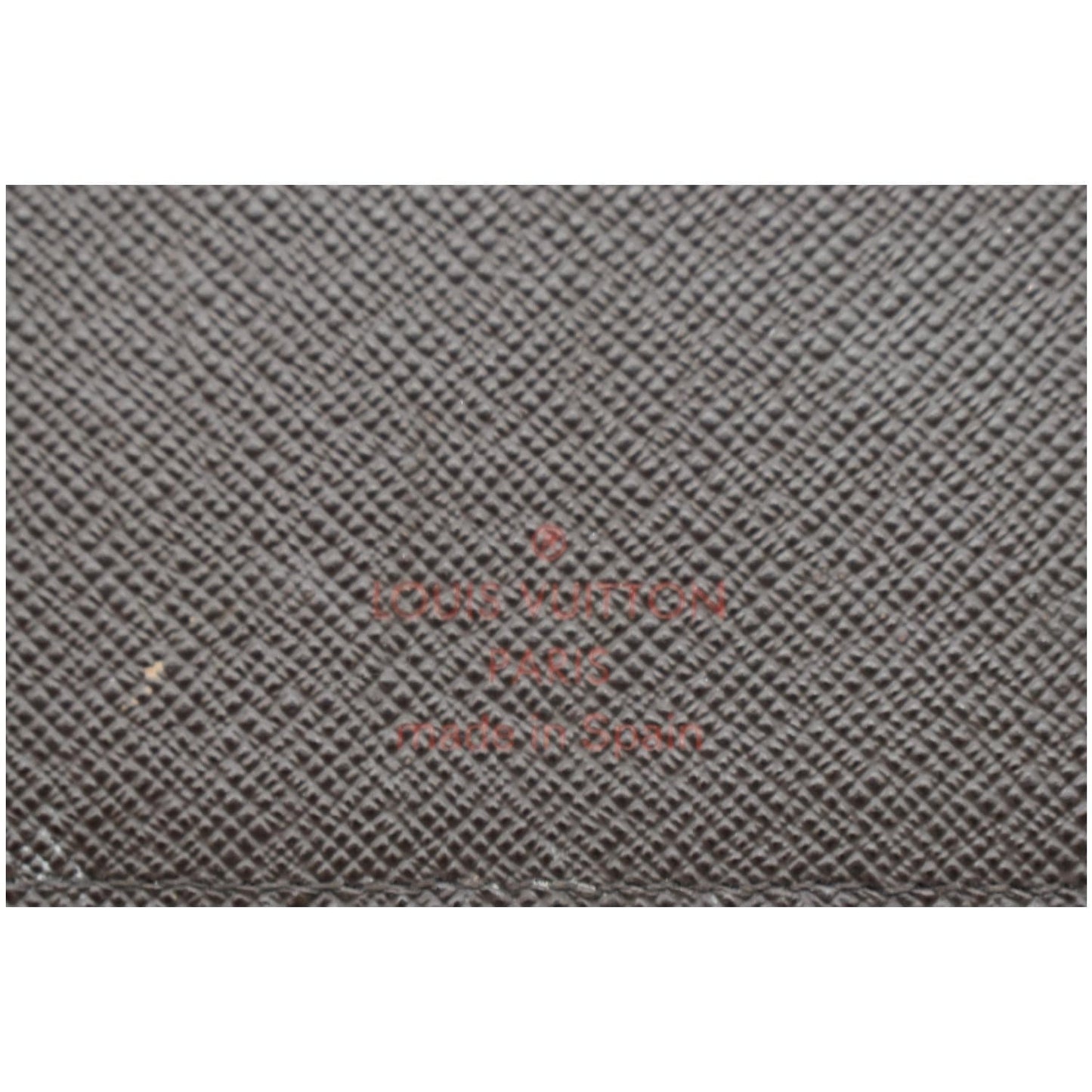 LOUIS VUITTON Insolite Damier Ebene Wallet Brown
