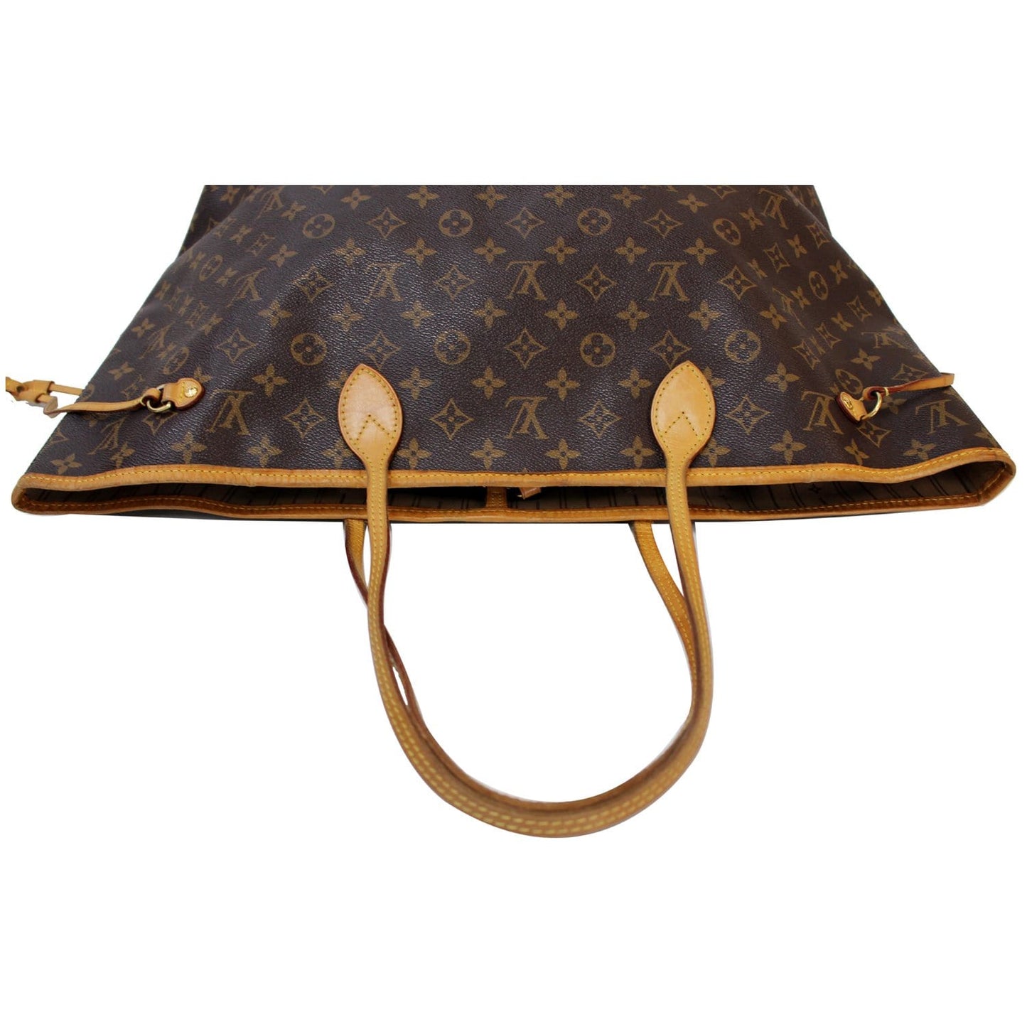 LOUIS VUITTON Neverfull GM Monogram Canvas Tote Shoulder Bag Brown