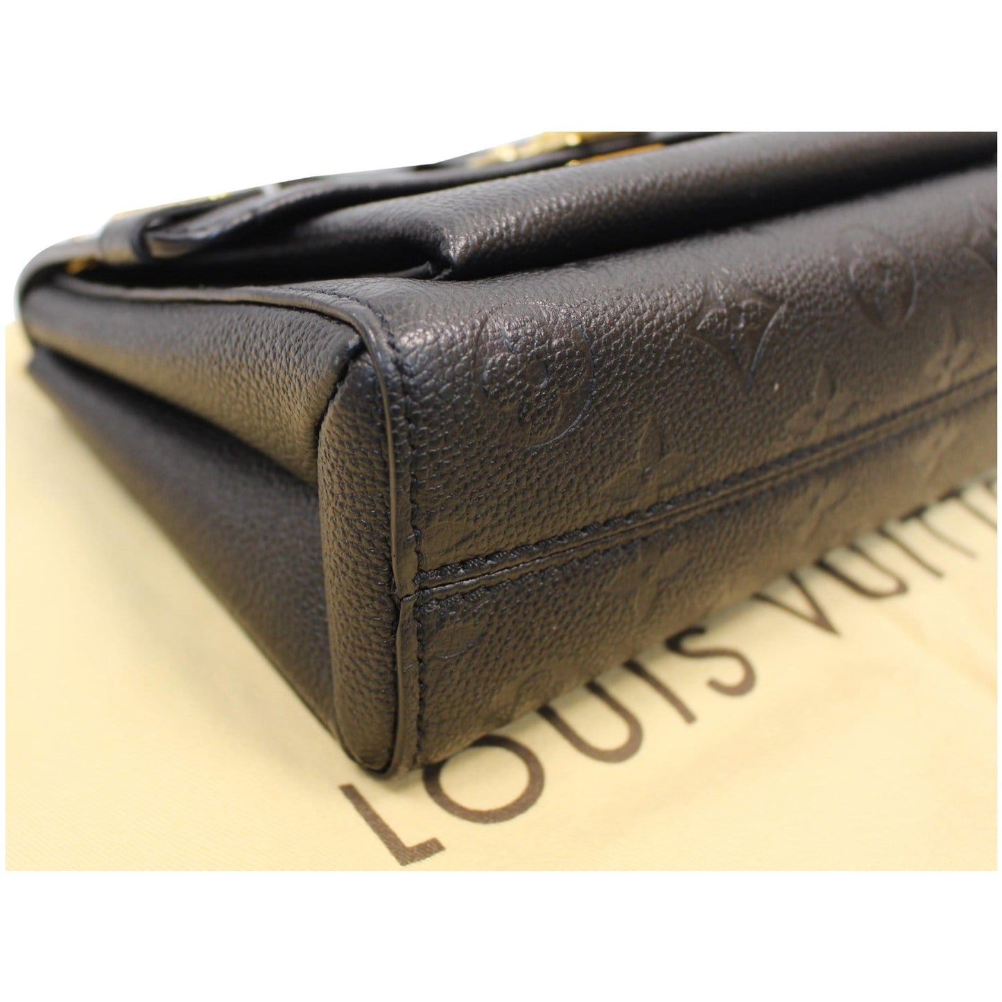 LOUIS VUITTON Vavin BB Monogram Empreinte Shoulder Bag Black