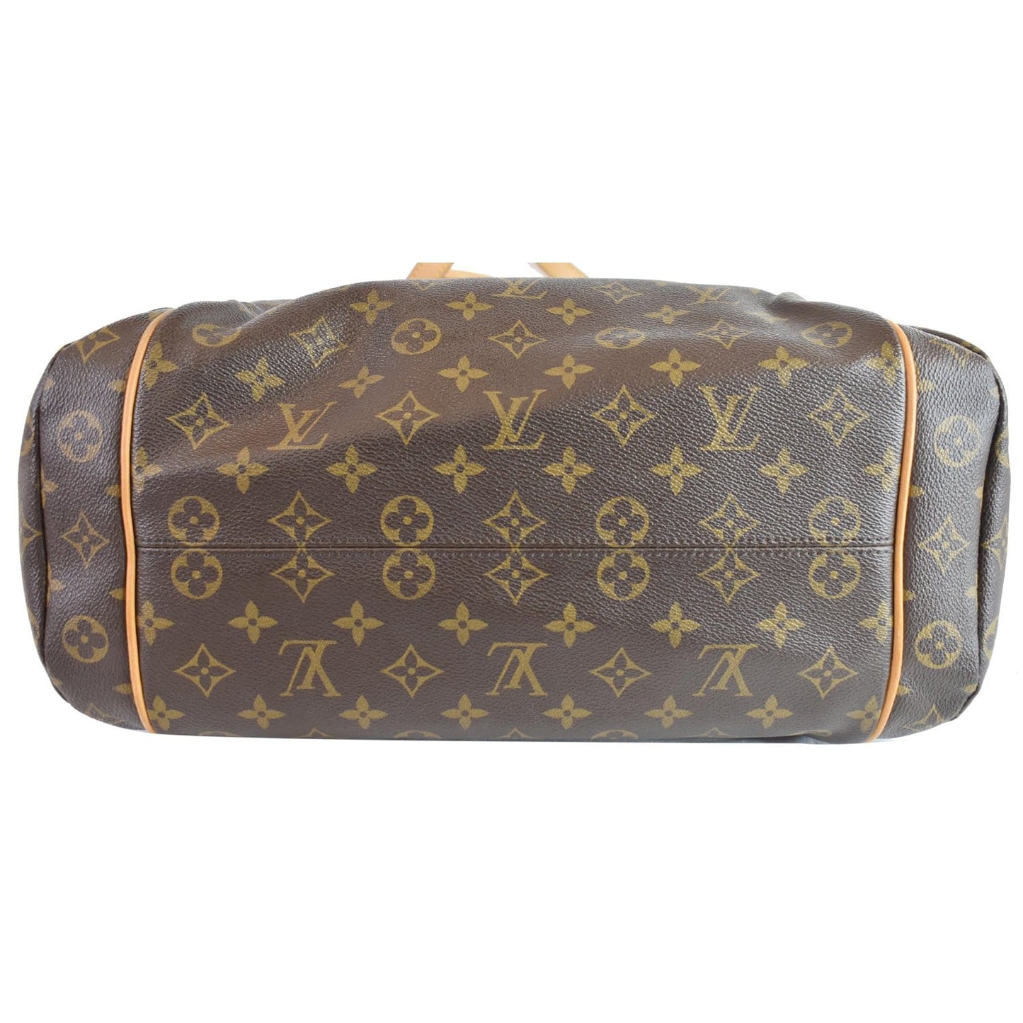 LOUIS VUITTON Totally GM Monogram Canvas Tote Shoulder Bag Brown