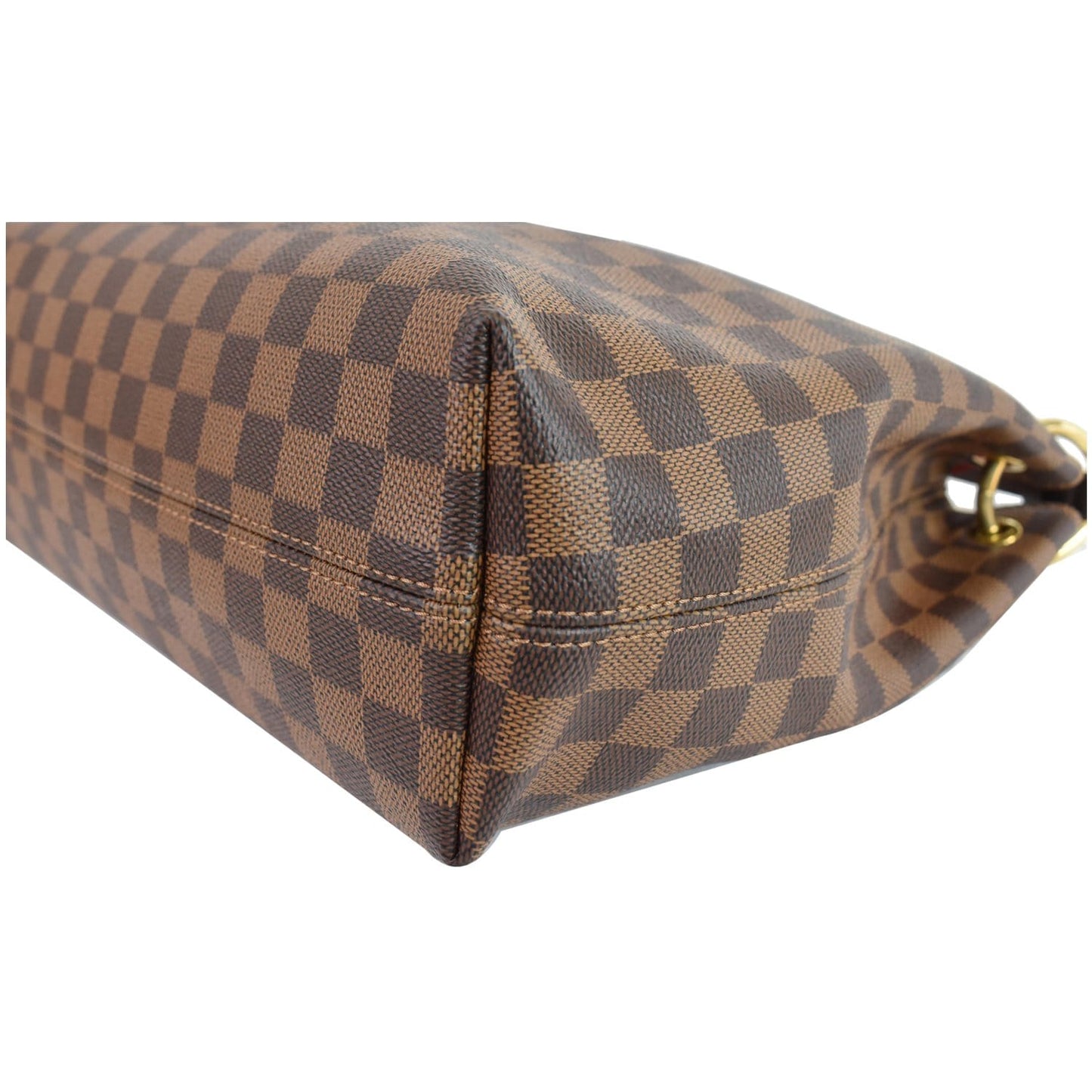 LOUIS VUITTON Graceful PM Damier Ebene Shoulder Bag Brown