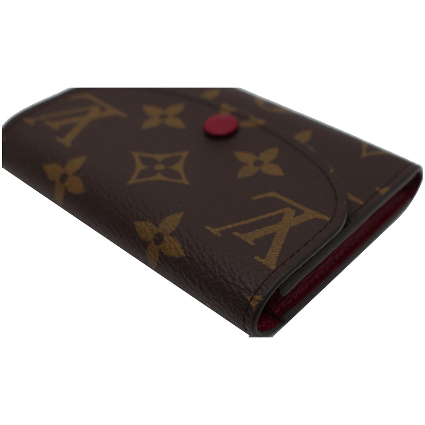 LOUIS VUITTON Rosalie Monogram Canvas Coin Purse Fuchsia