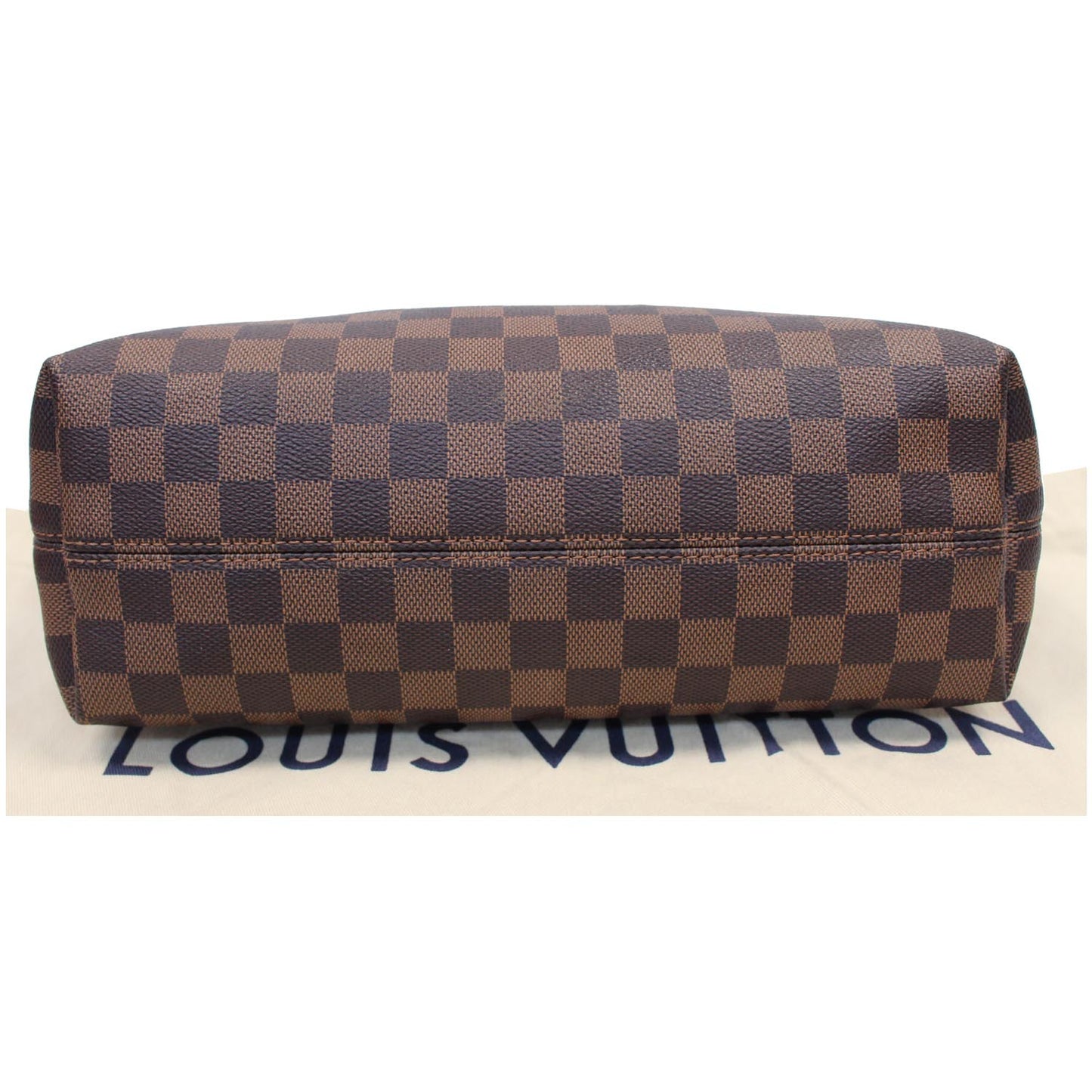 LOUIS VUITTON Graceful PM Damier Ebene Shoulder Bag Brown