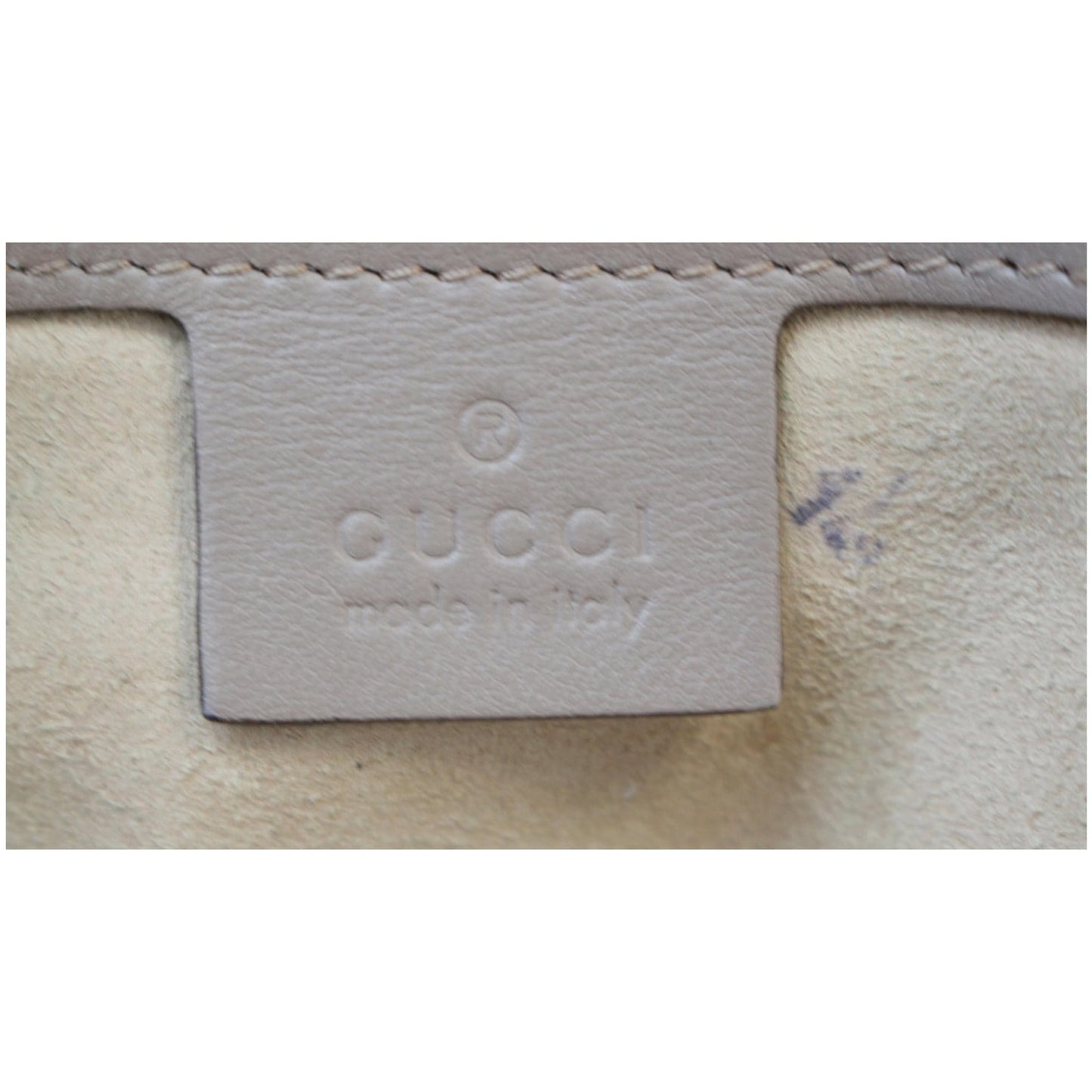 GUCCI Large GG Marmont Calfskin Matelasse Shoulder Bag Nude 498090