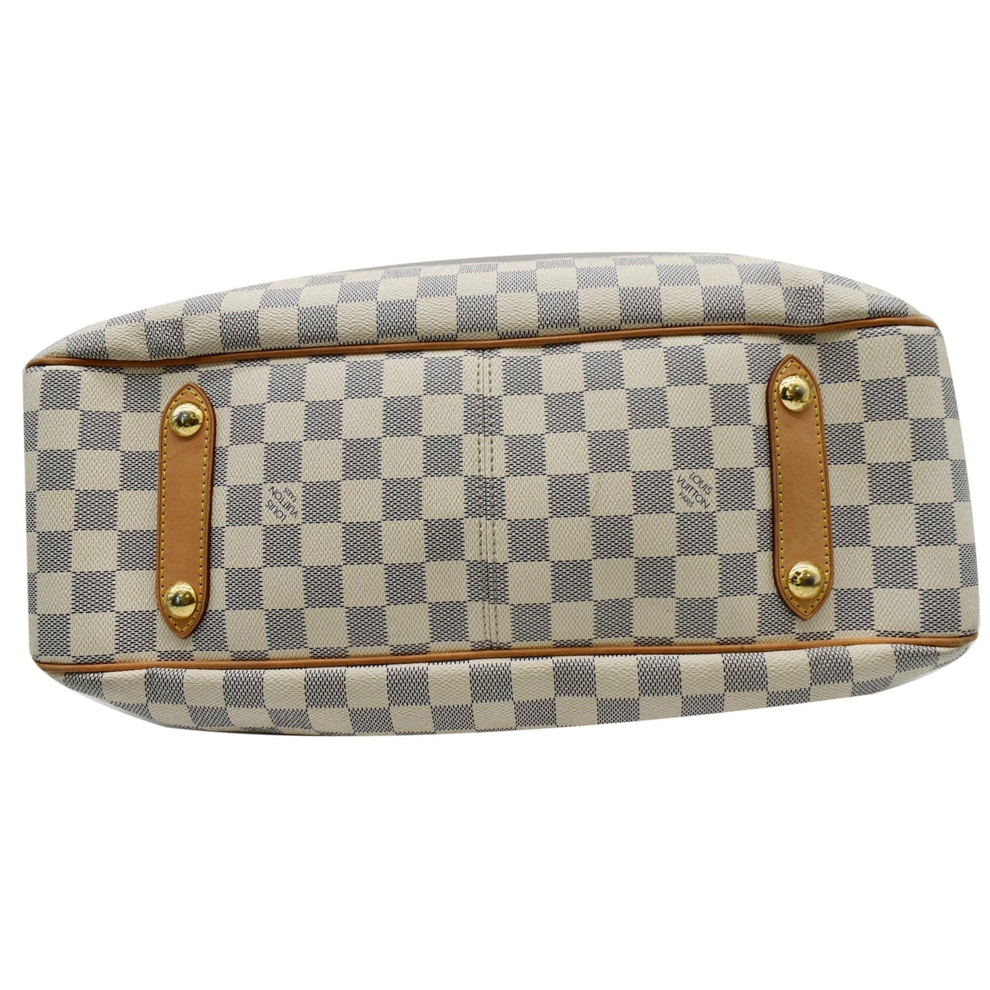 LOUIS VUITTON Siracusa GM Damier Azur Shoulder Bag White- 10% OFF