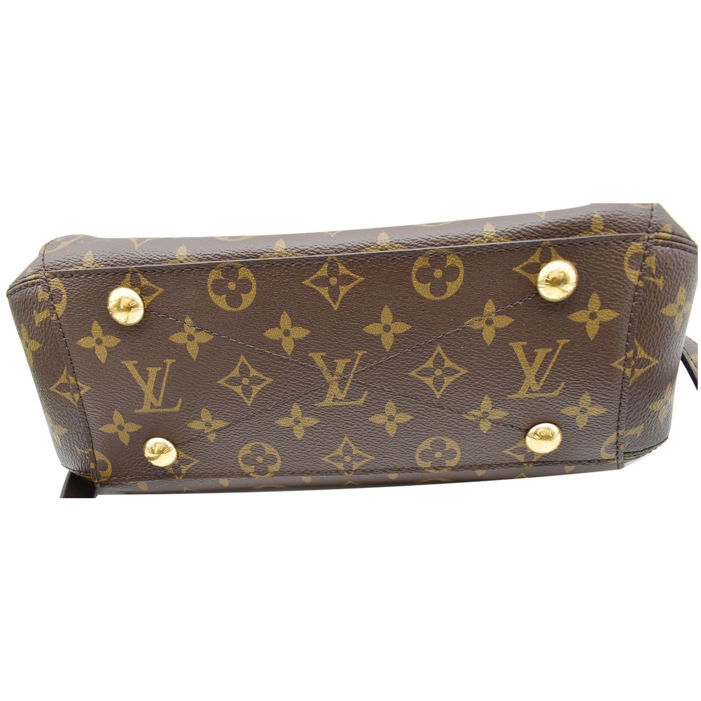 LOUIS VUITTON Montaigne BB Monogram Canvas Satchel Bag Brown - 20% OFF
