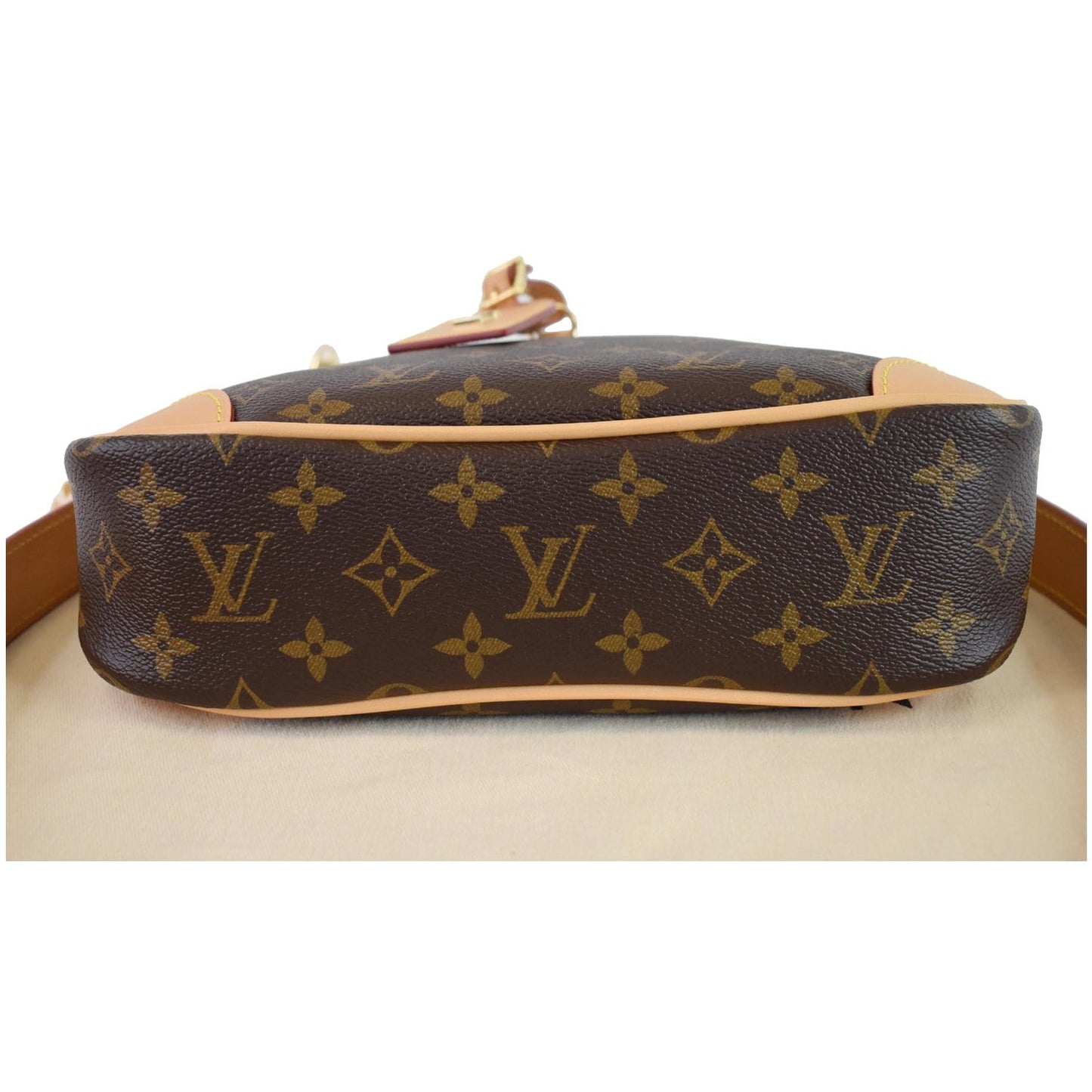 LOUIS VUITTON Odeon PM NM Monogram Canvas Shoulder Bag Natural