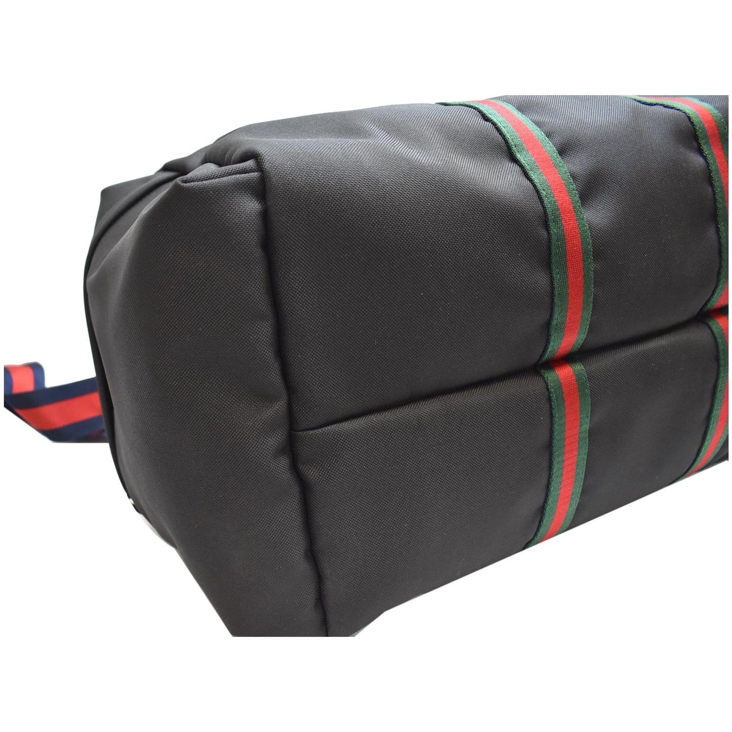 GUCCI Techno Canvas Duffle Travel Bag Black 450983