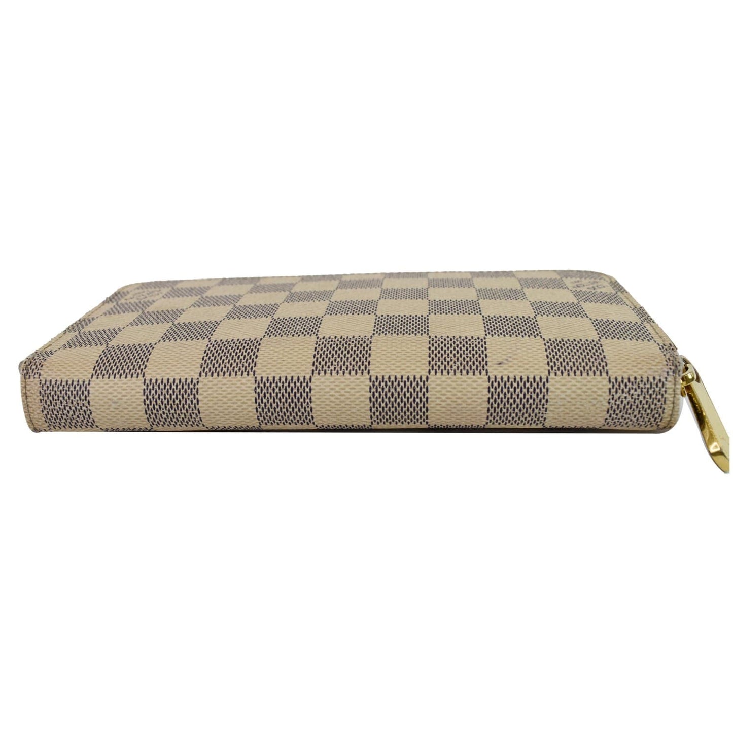 LOUIS VUITTON Damier Azur Zippy Long Wallet White - 20% OFF