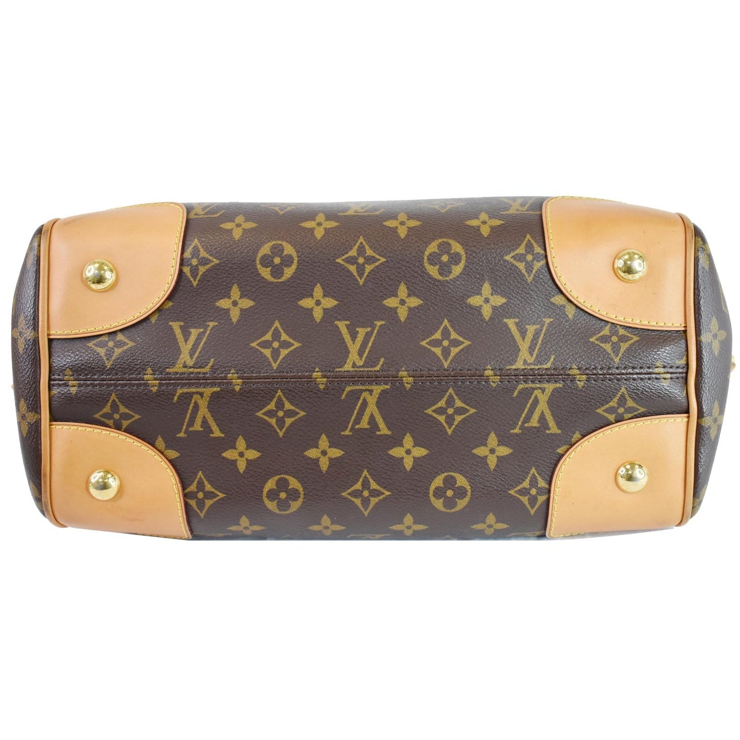 LOUIS VUITTON Estrela MM NM Monogram Canvas Shoulder Bag Brown