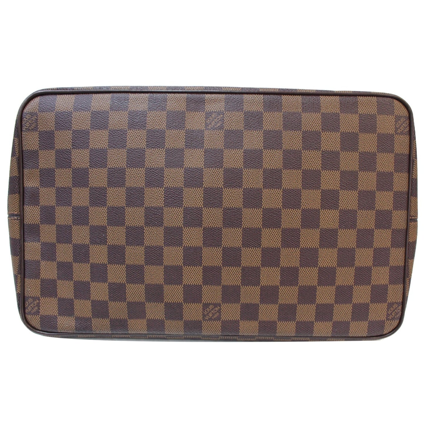LOUIS VUITTON Saleya GM Damier Ebene Shoulder Bag Brown
