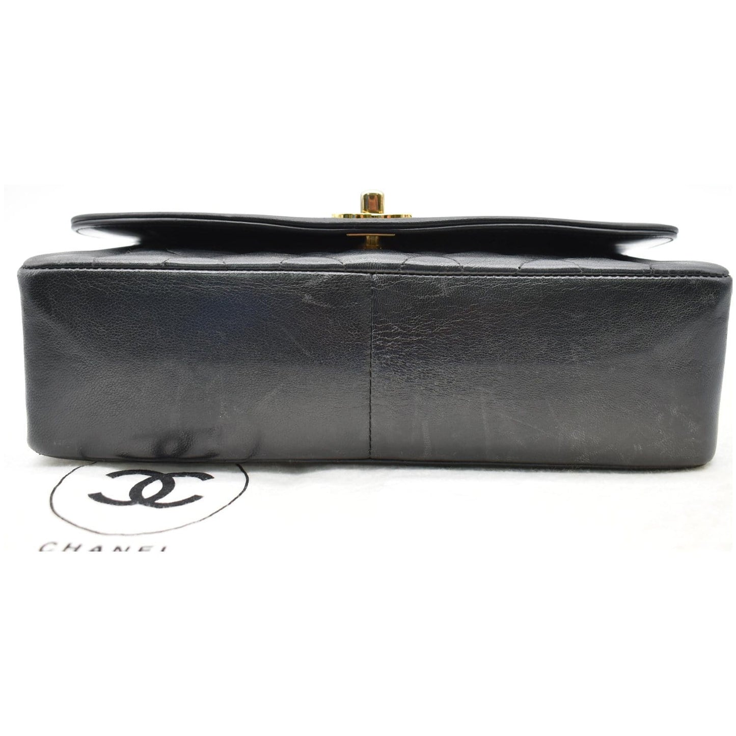 CHANEL Diana Flap Quilted Lambskin Leather Shoulder Bag Black - 20% OFF