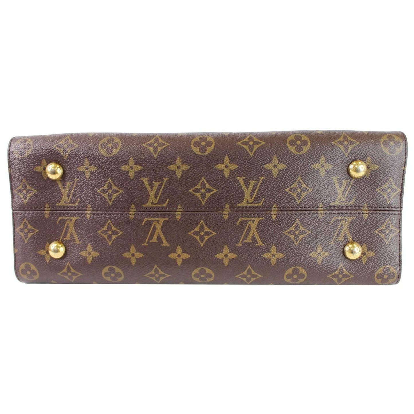 LOUIS VUITTON Tuileries Monogram Canvas Tote Shoulder Bag Brown - 25% OFF