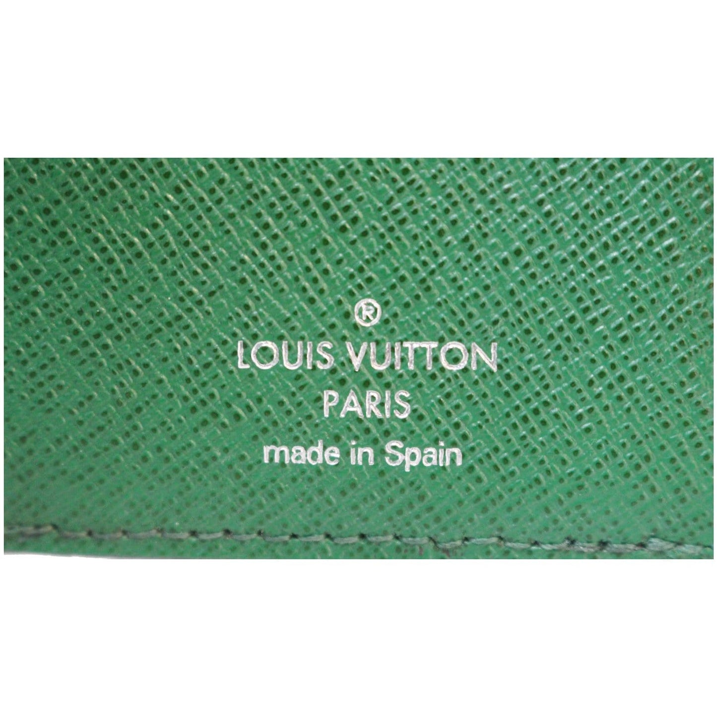 LOUIS VUITTON Marie-Lou Epi Monogram Canvas Compact Wallet Green