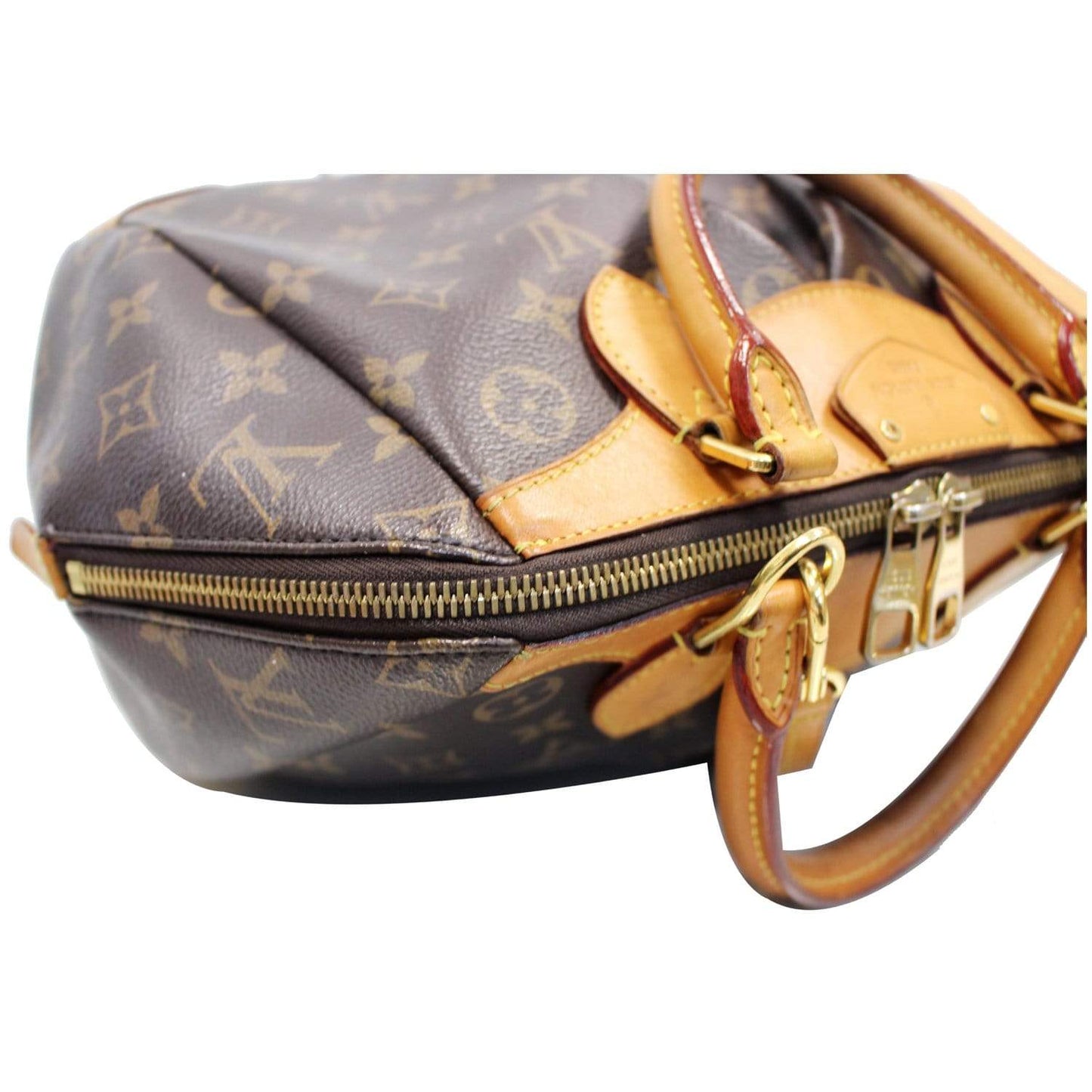LOUIS VUITTON Segur Monogram Canvas Shoulder Bag Brown - 20% OFF