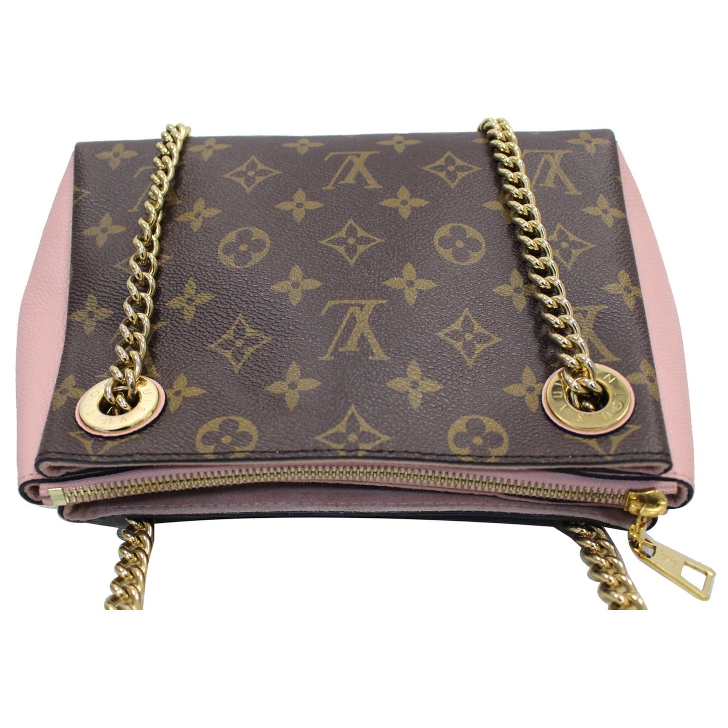 LOUIS VUITTON Surene BB Monogram Canvas Shoulder Bag Rose Poudre