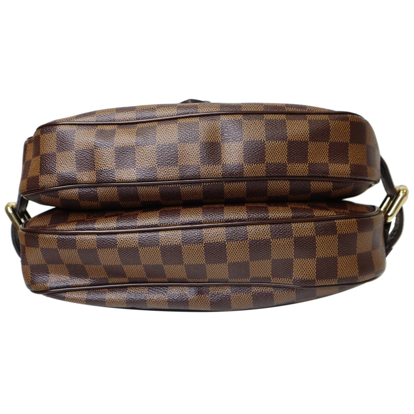 LOUIS VUITTON Highbury Damier Ebene Shoulder Bag Brown