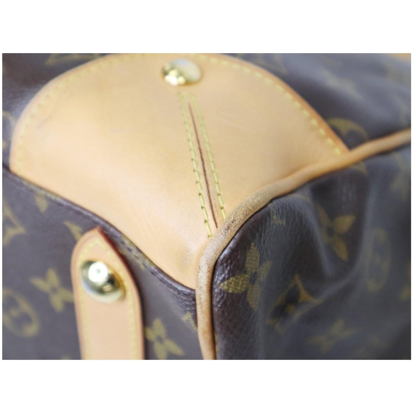 LOUIS VUITTON Retiro PM Monogram Canvas Shoulder Bag Brown