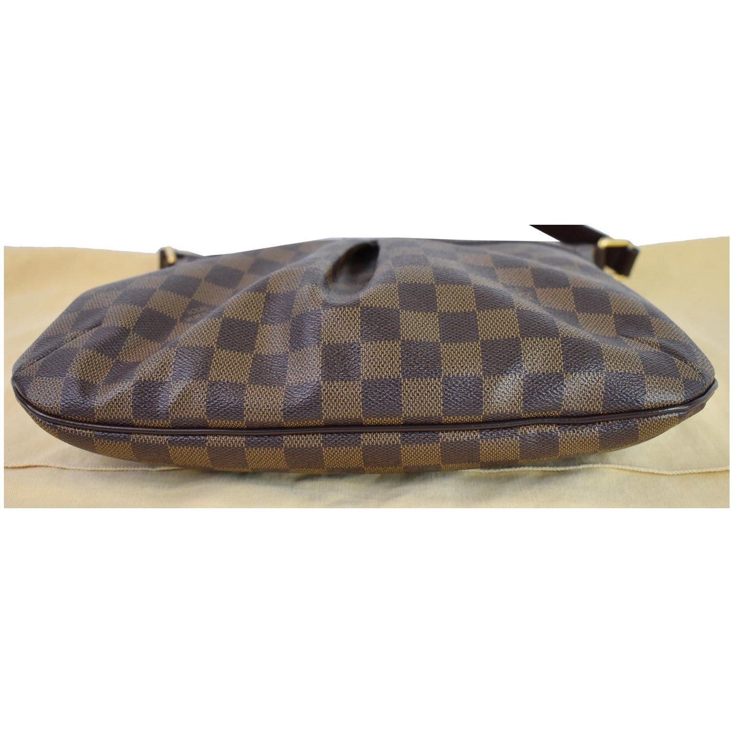 LOUIS VUITTON Bloomsbury PM Damier Ebene Crossbody Bag Brown