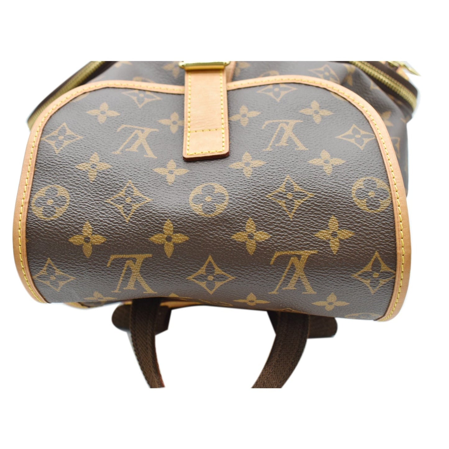 LOUIS VUITTON Sac A Dos Bosphore Monogram Canvas Backpack Bag Brown