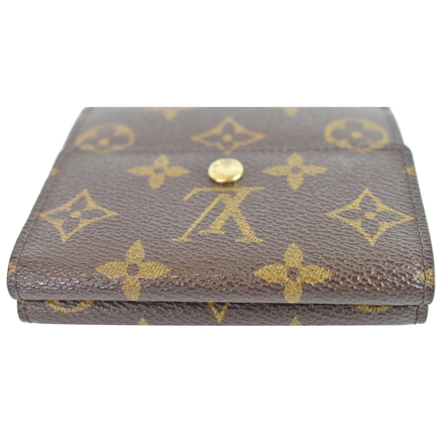 LOUIS VUITTON Monogram Canvas Anais Wallet Brown