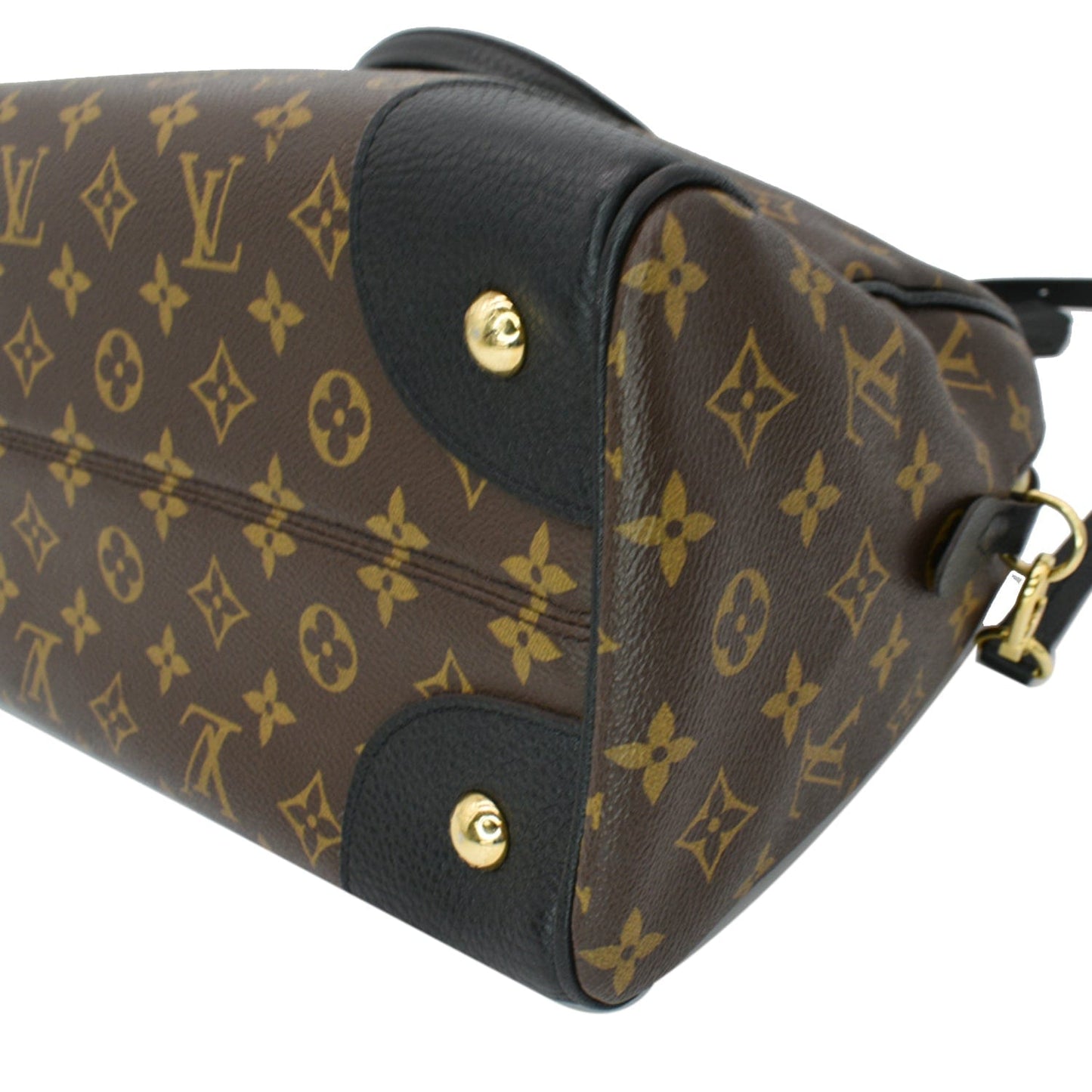 LOUIS VUITTON Retiro NM Monogram Canvas Shoulder Bag Noir - 10% OFF