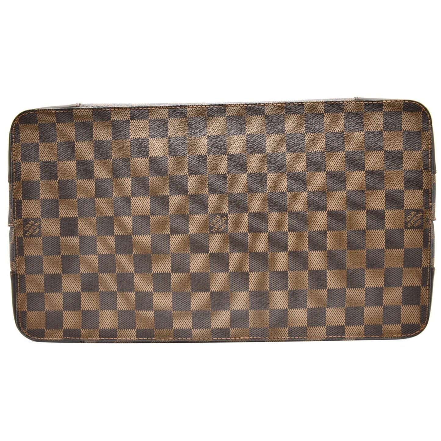 LOUIS VUITTON Hampstead GM Damier Ebene Shoulder Bag Brown