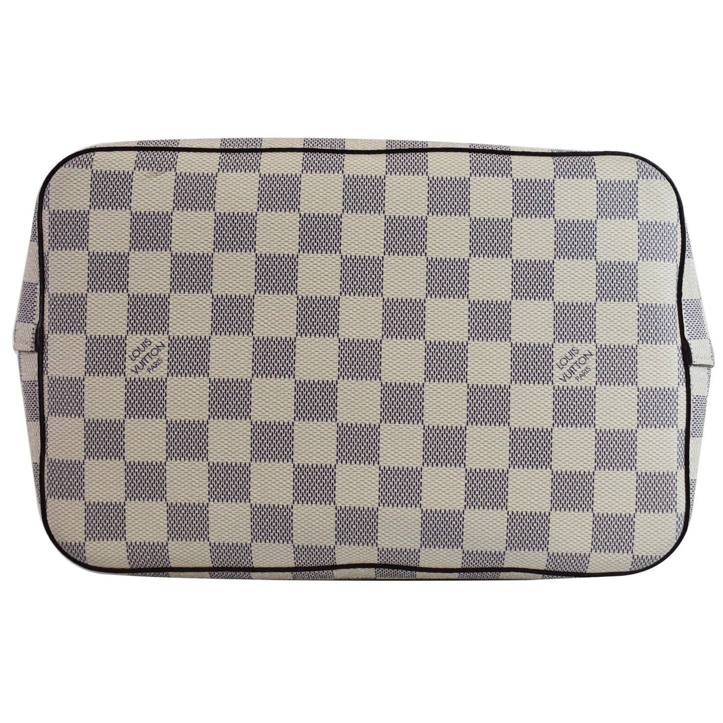 LOUIS VUITTON Neonoe MM Damier Azur Crossbody Bag Pineapple