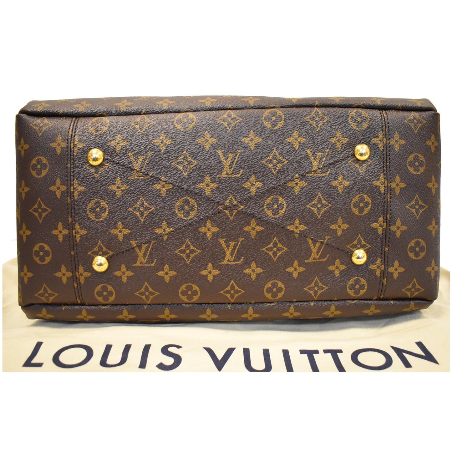 LOUIS VUITTON Artsy MM Monogram Canvas Hobo Bag Brown