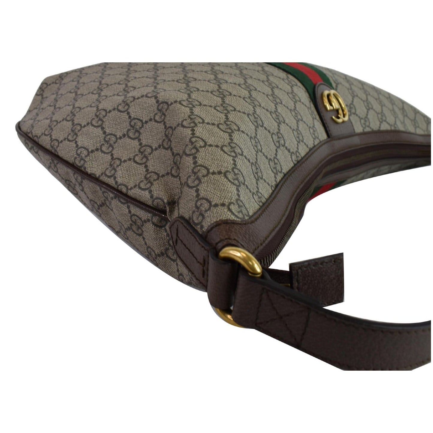 GUCCI Ophidia Soft GG Supreme Crossbody Bag Beige 547939