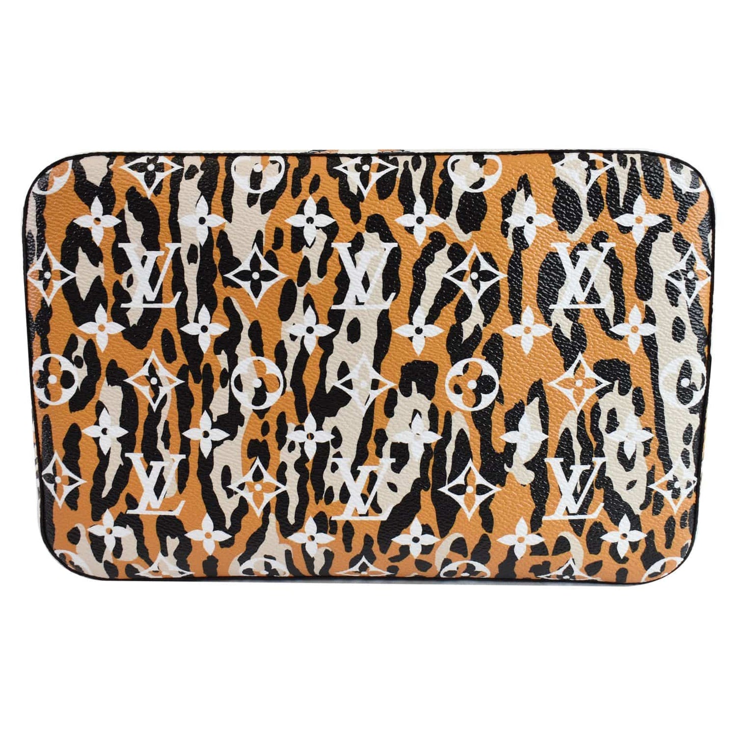 LOUIS VUITTON NeoNoe MM Monogram Jungle Canvas Shoulder Bag Ivory