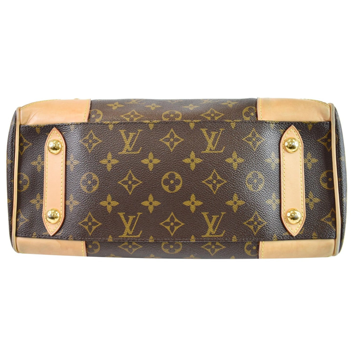 LOUIS VUITTON Monogram Canvas Retiro PM Shoulder Bag Brown