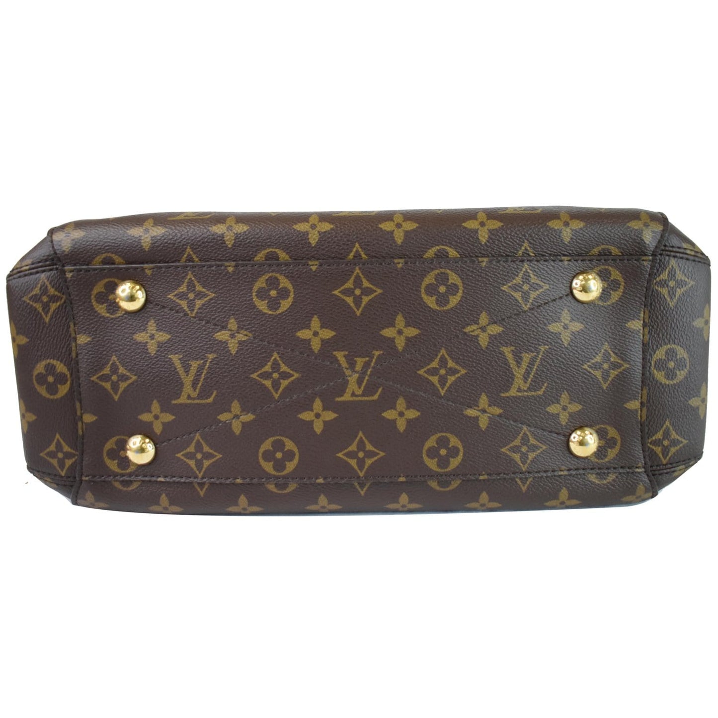 LOUIS VUITTON Montaigne MM Monogram Canvas Shoulder Bag Brown