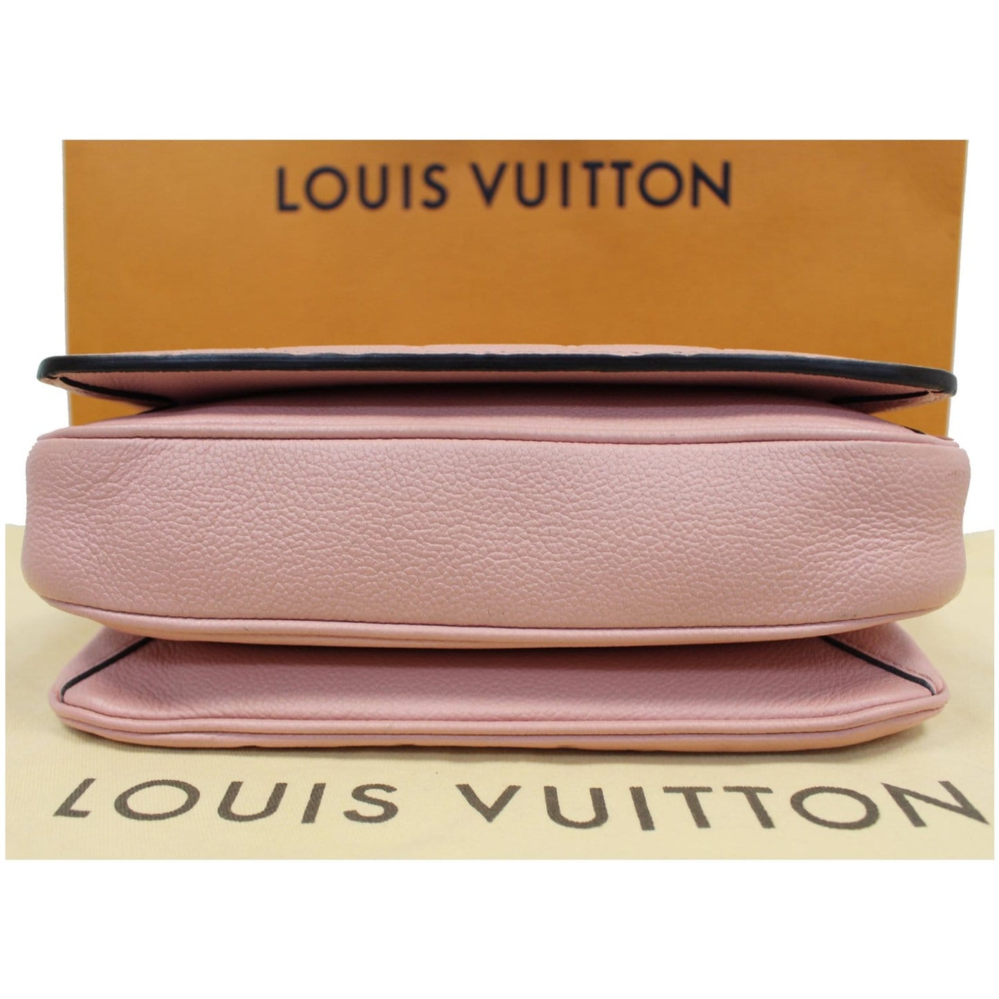 LOUIS VUITTON Metis Pochette Empreinte Leather Crossbody Bag Rose Poudre - 15% OFF