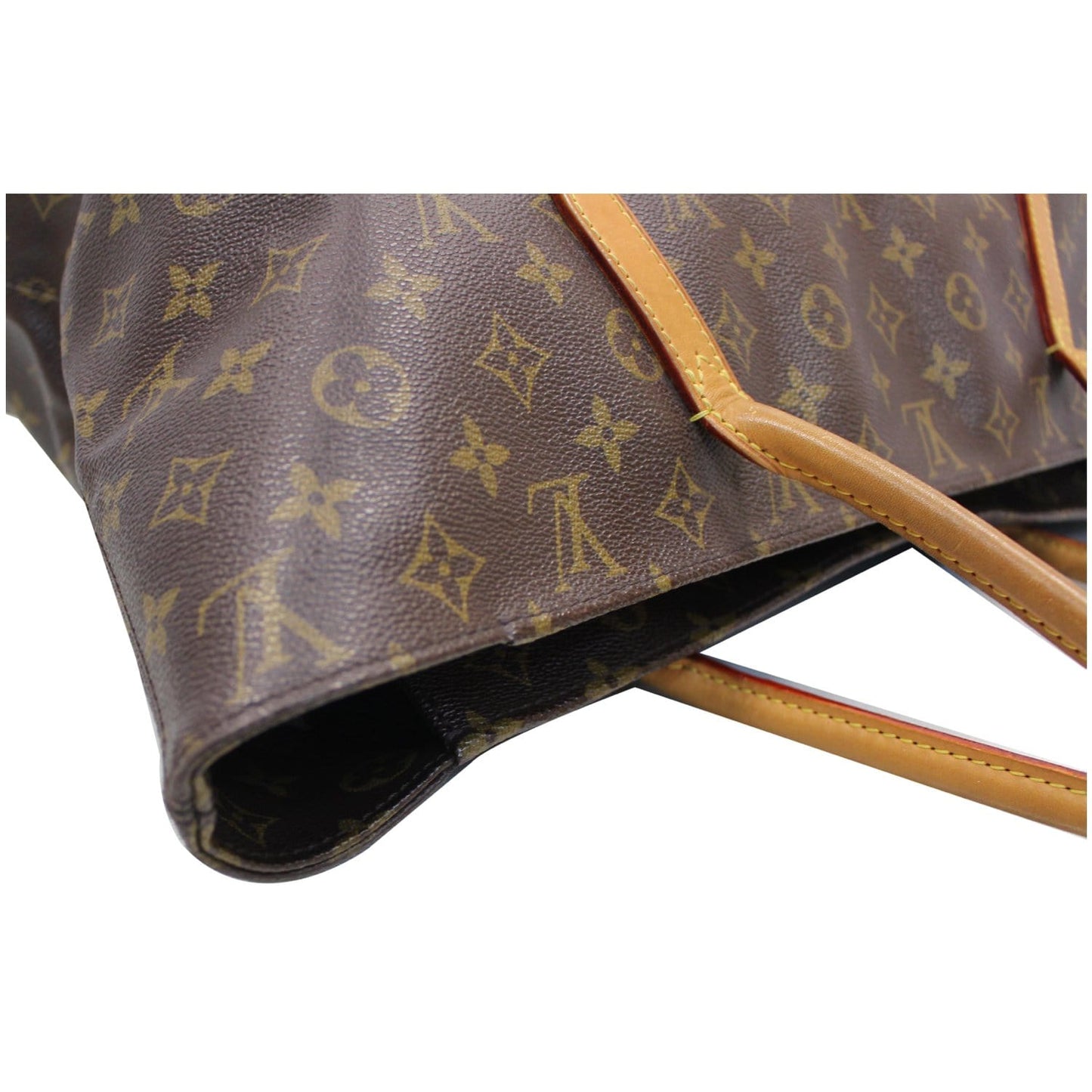 LOUIS VUITTON Monogram Canvas Raspail MM Shoulder Bag Brown