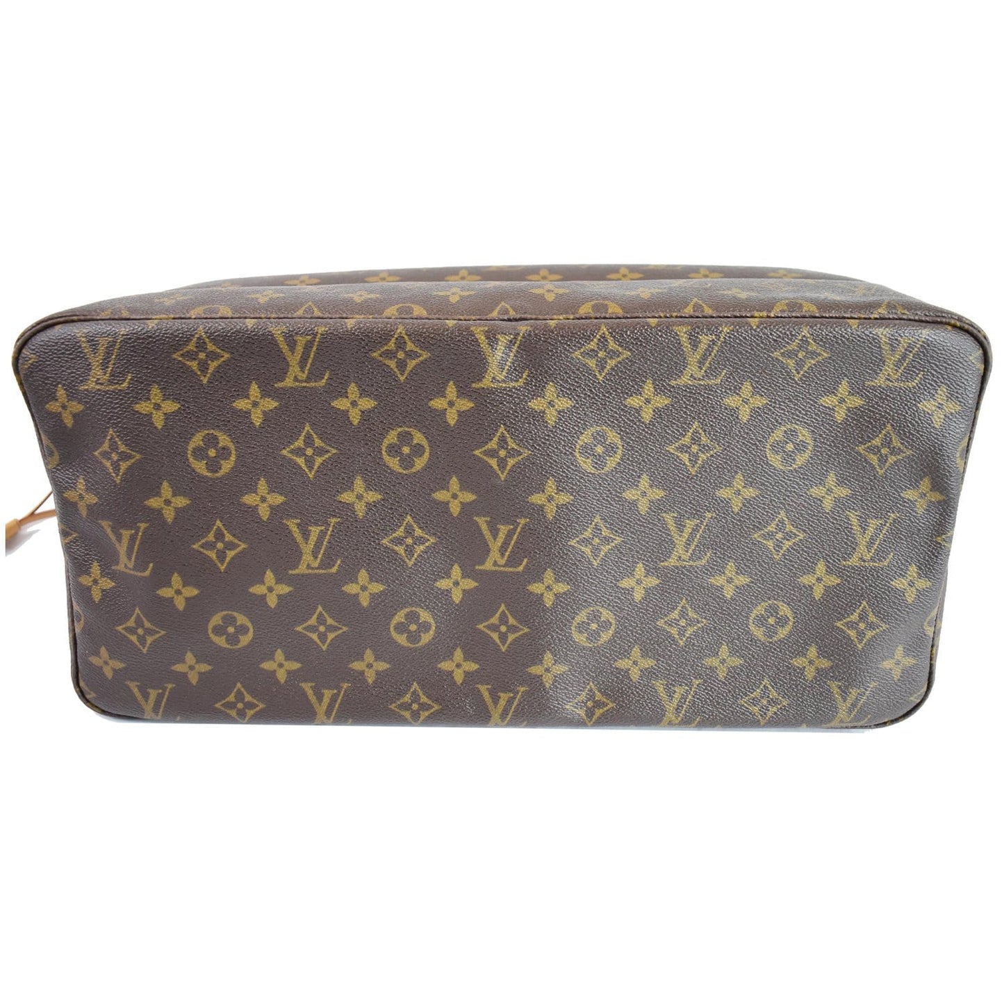 LOUIS VUITTON Neverfull GM Monogram Canvas Tote Shoulder Bag Brown