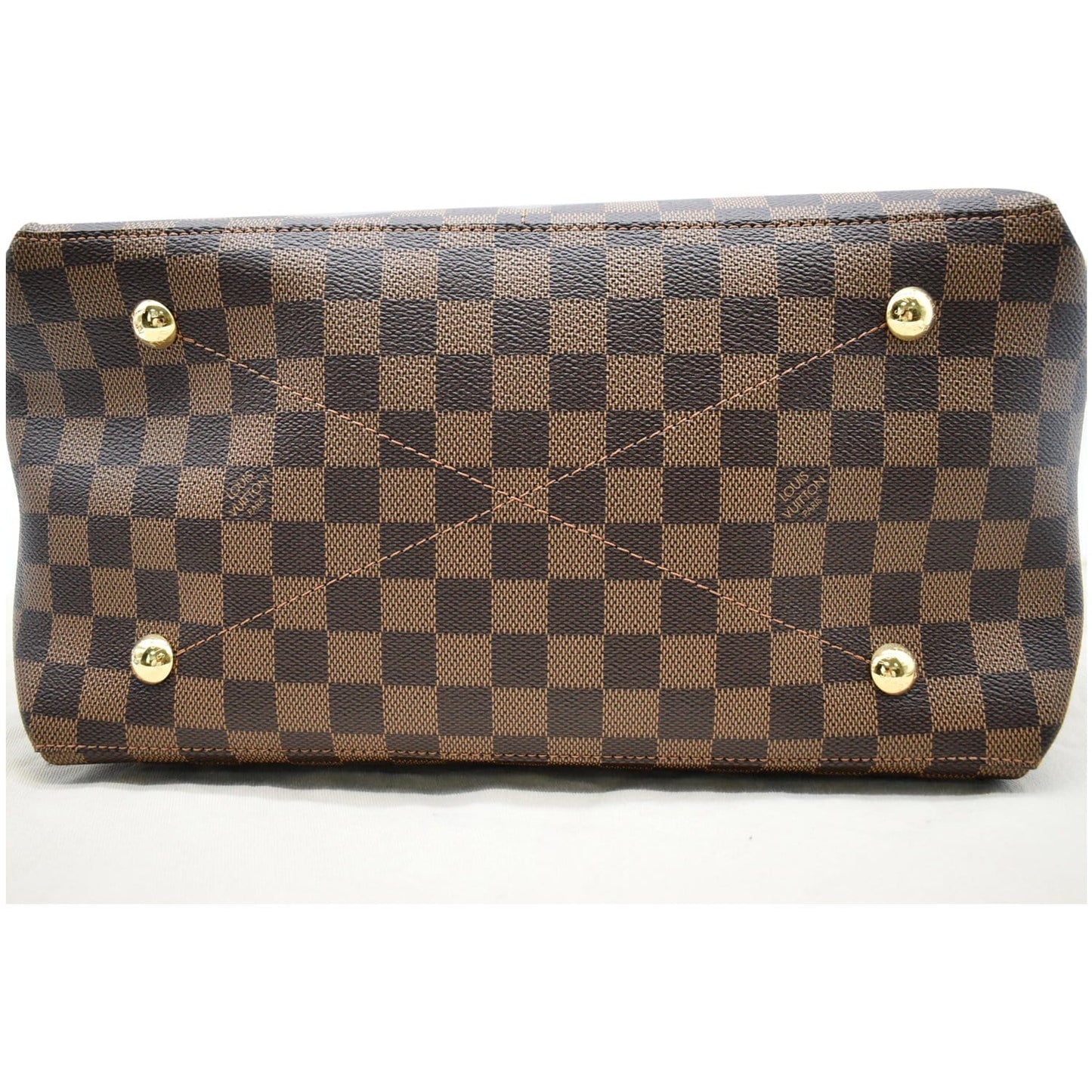 LOUIS VUITTON Maida Damier Ebene Hobo Shoulder Bag Khaki