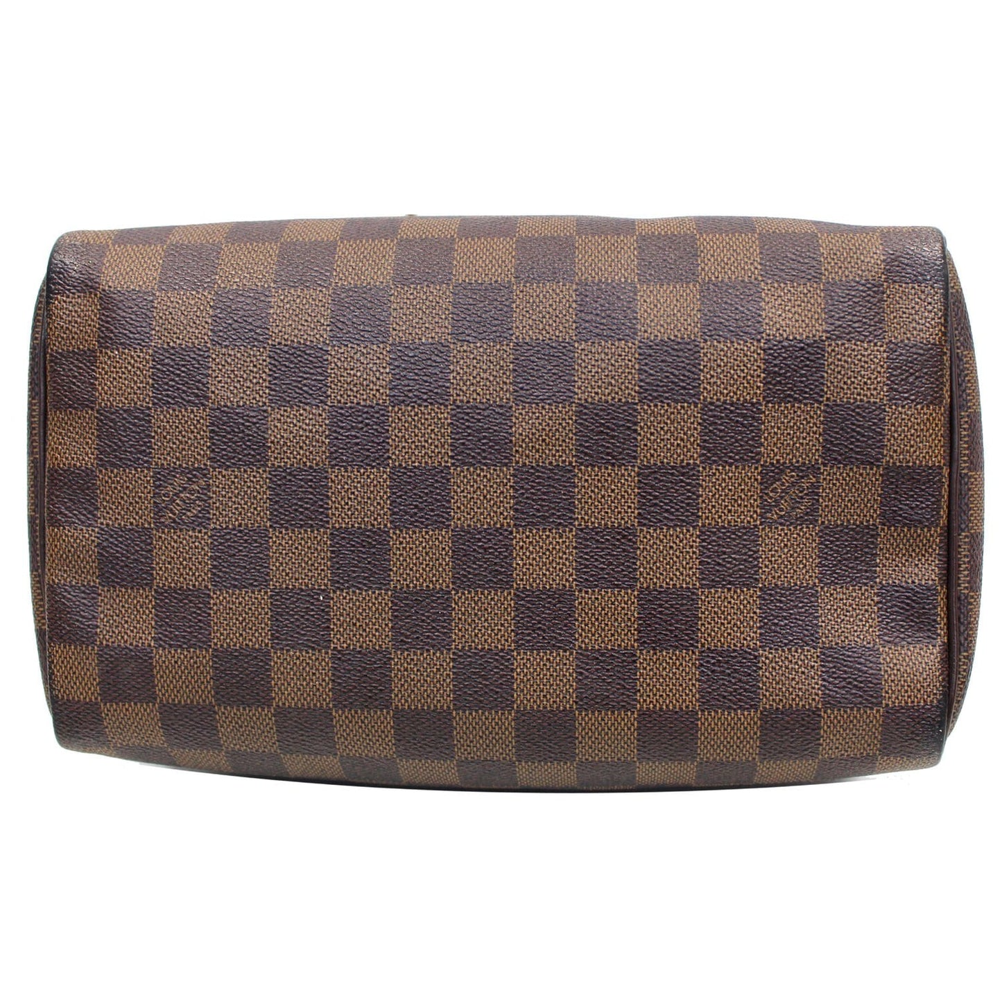 LOUIS VUITTON Speedy 25 Damier Ebene Satchel Bag Brown