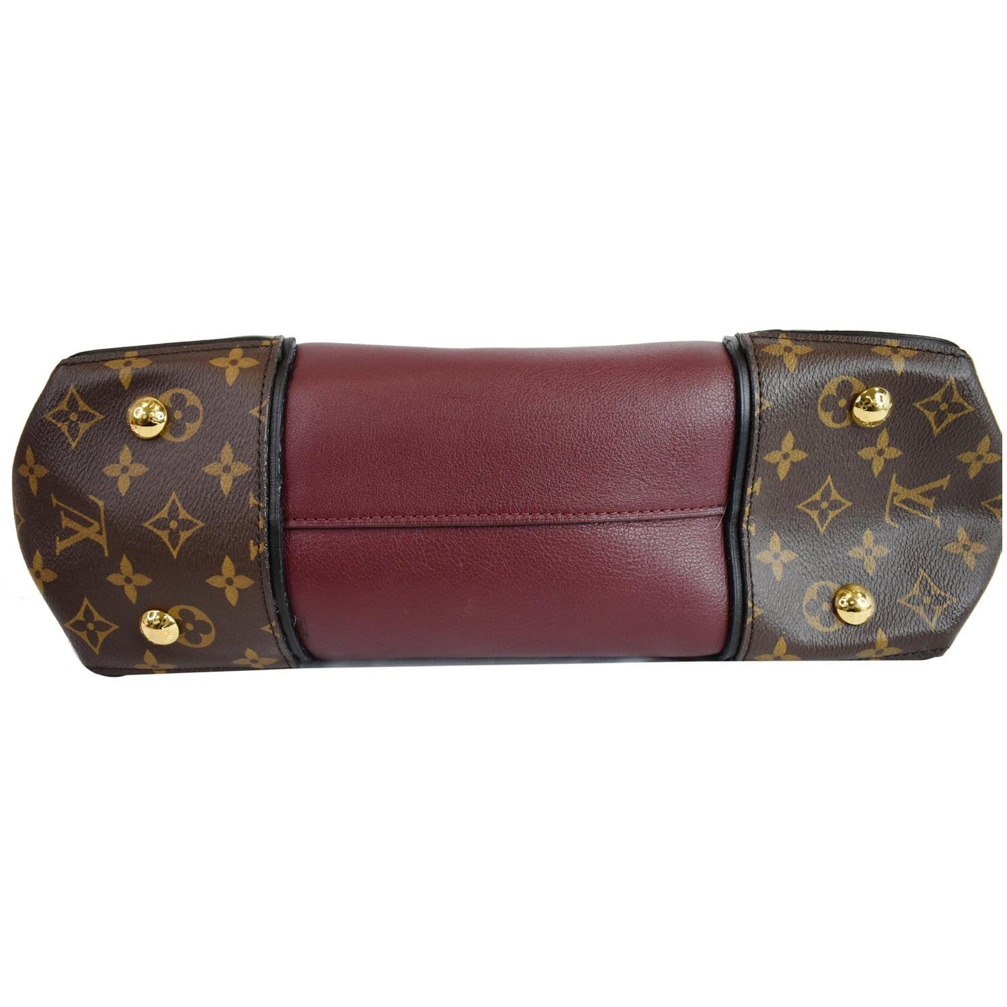 LOUIS VUITTON W PM Monogram Canvas Tote Bag Burgundy - 15% OFF