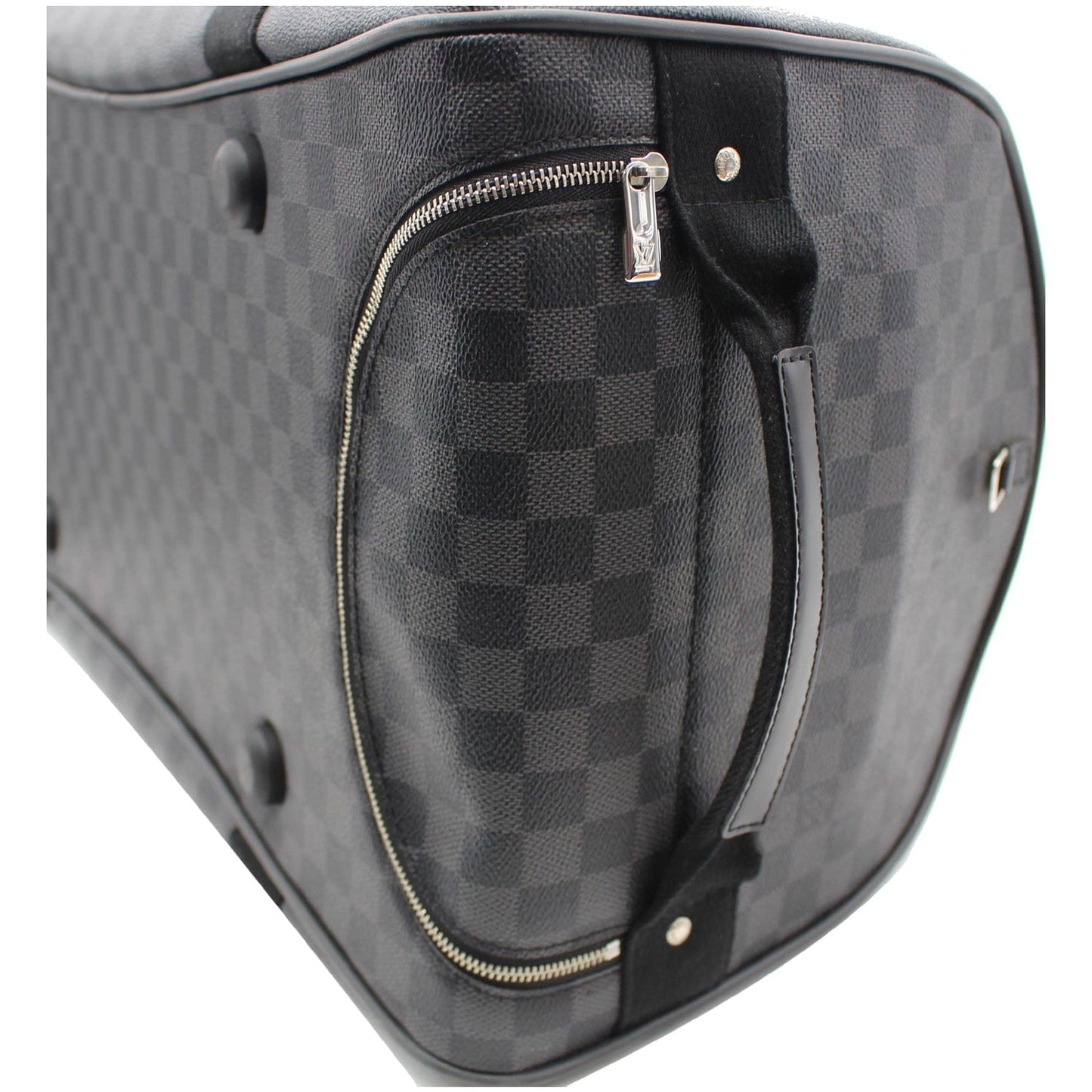 LOUIS VUITTON Neo Eole 55 Damier Graphite Rolling Travel Bag Black