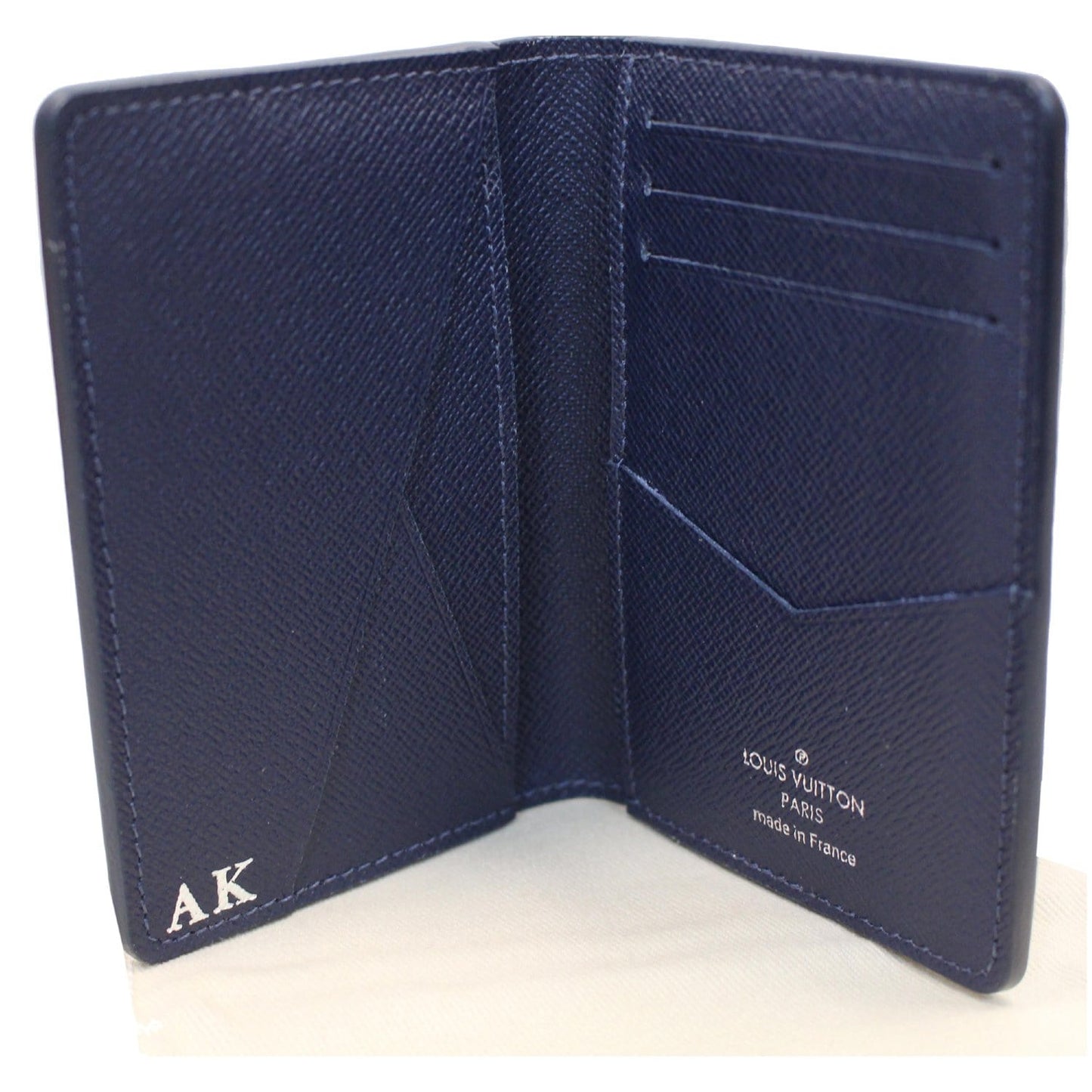 LOUIS VUITTON Organizer Card Case Holder Taiga Wallet Black