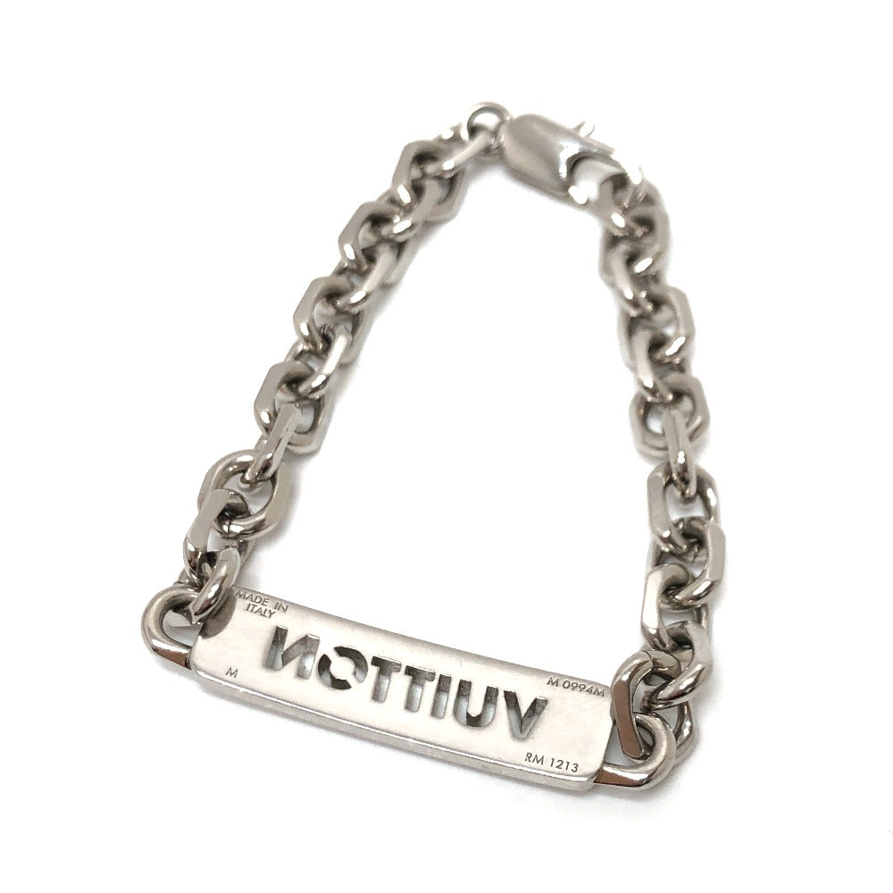 LOUIS VUITTON bracelet M0994M metal Silver LV ID M
