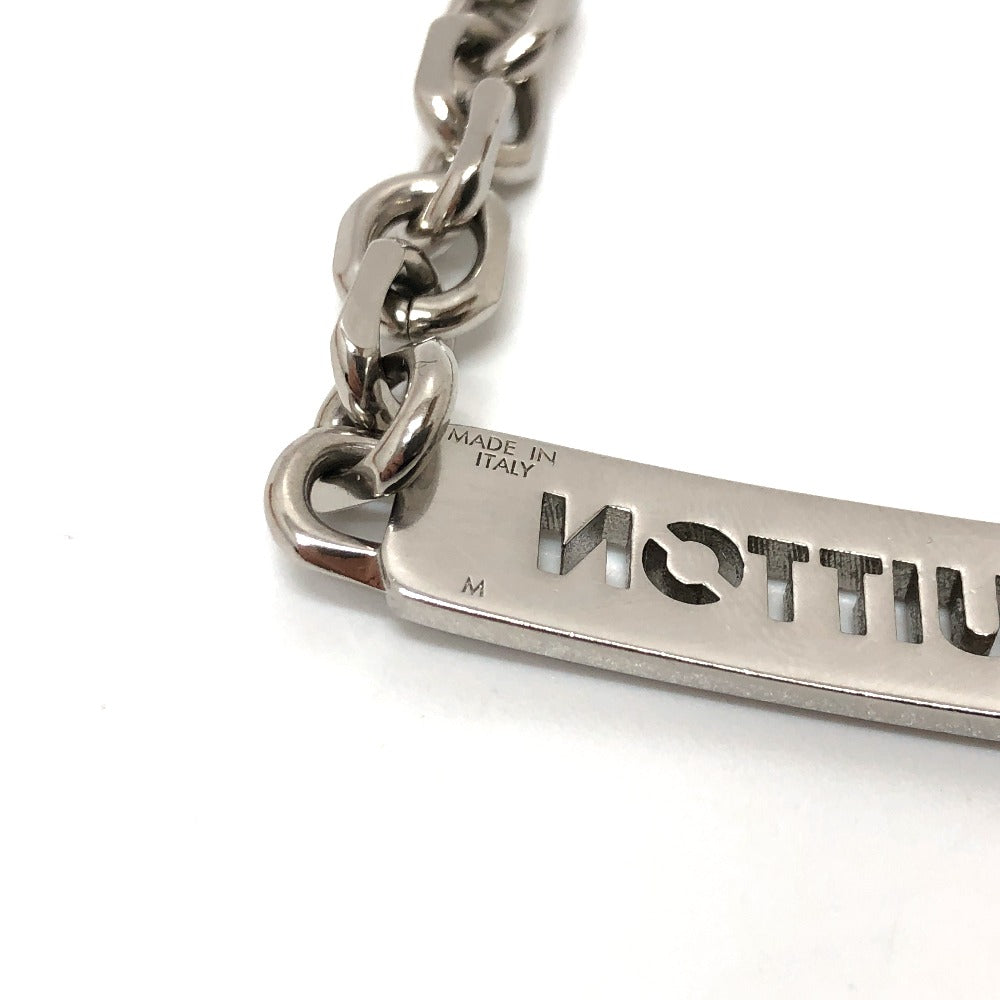 LOUIS VUITTON bracelet M0994M metal Silver LV ID M