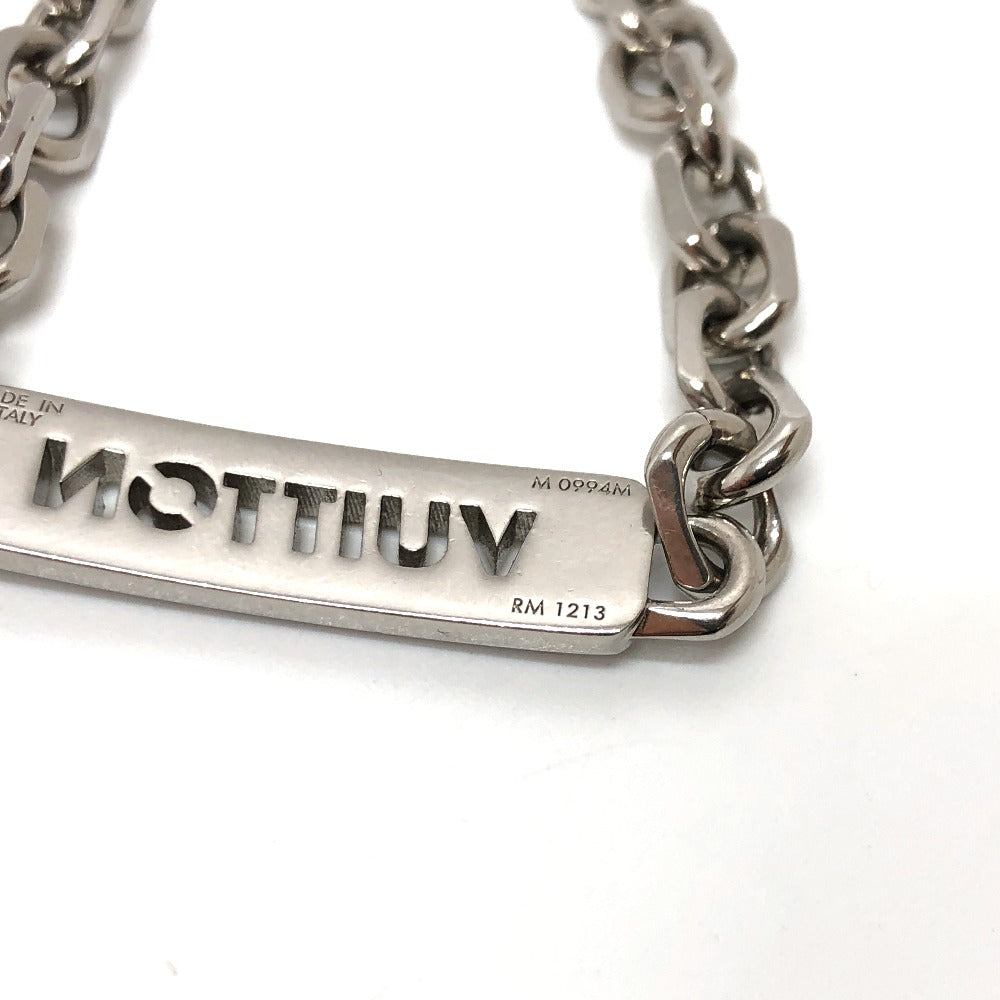 LOUIS VUITTON bracelet M0994M metal Silver LV ID M
