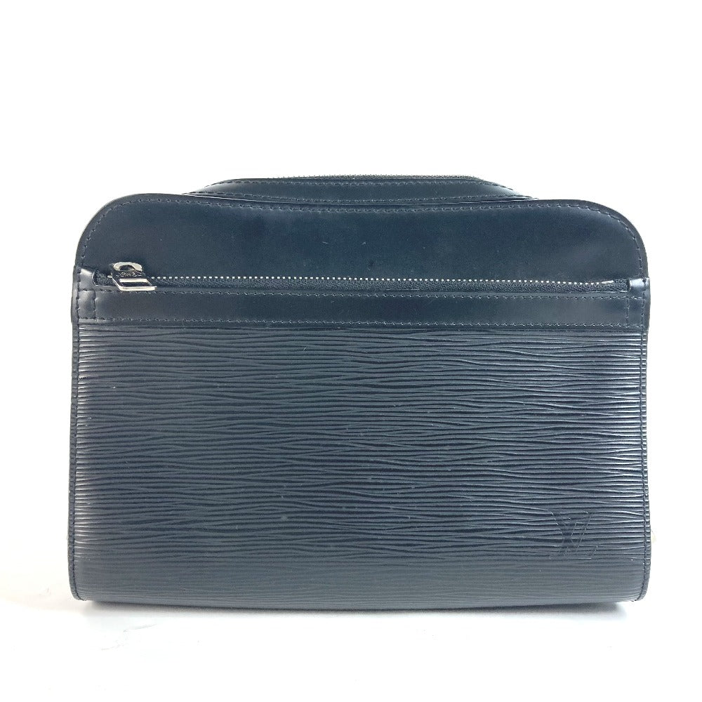 LOUIS VUITTON business bag M59362 Epi Leather black Epi Osh mens