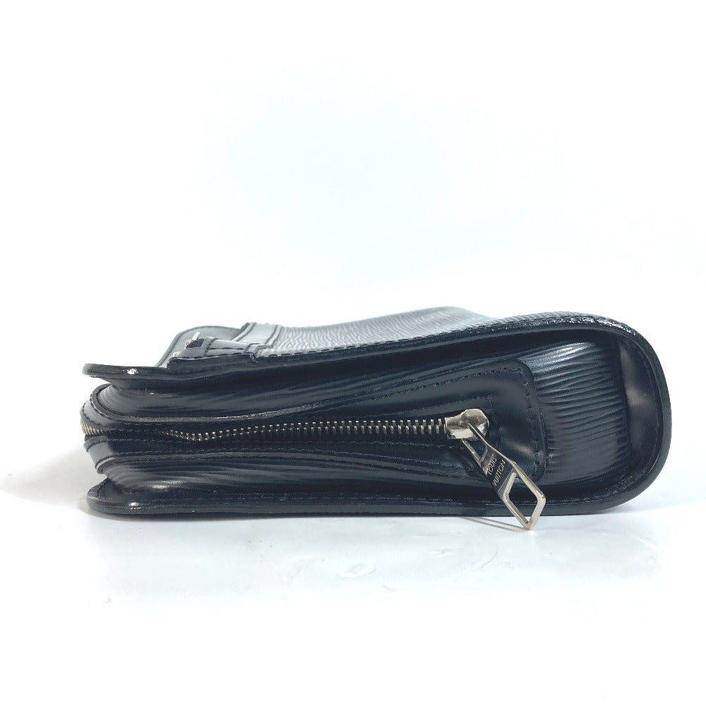 LOUIS VUITTON business bag M59362 Epi Leather black Epi Osh mens