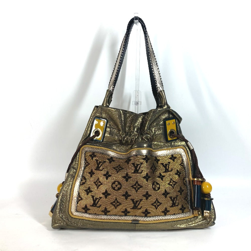 LOUIS VUITTON Shoulder Bag M97012 Leather, Canvas gold cruise line monogram sunbird Women