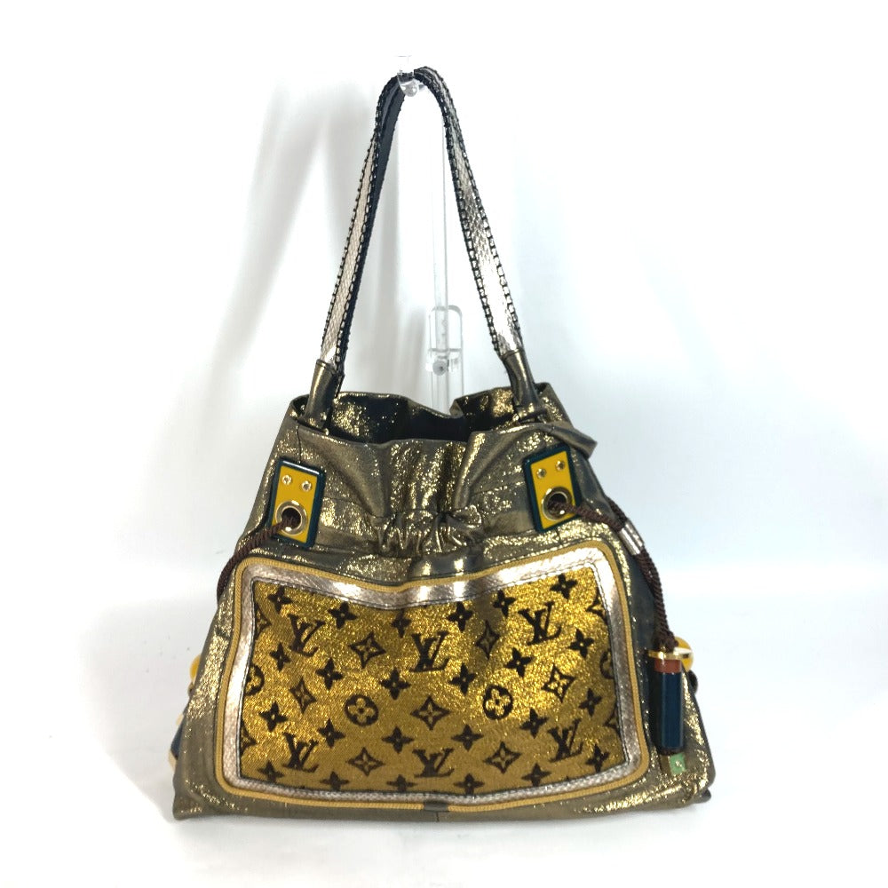 LOUIS VUITTON Shoulder Bag M97012 Leather, Canvas gold cruise line monogram sunbird Women